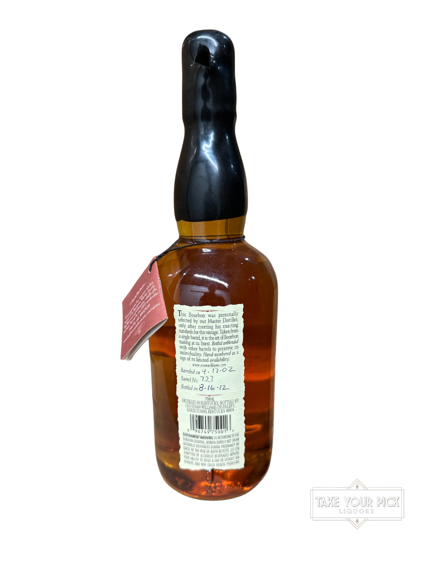 2012 Heaven Hill Evan Williams 86.6 Proof 750ml