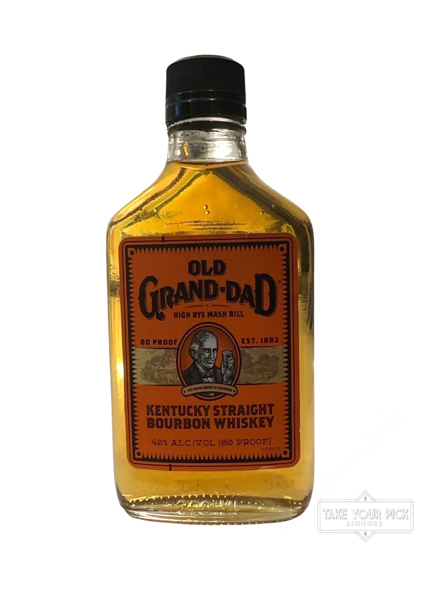 2012 Old Grand-Dad Kentucky Straight Bourbon Whiskey 80 Proof 200ml