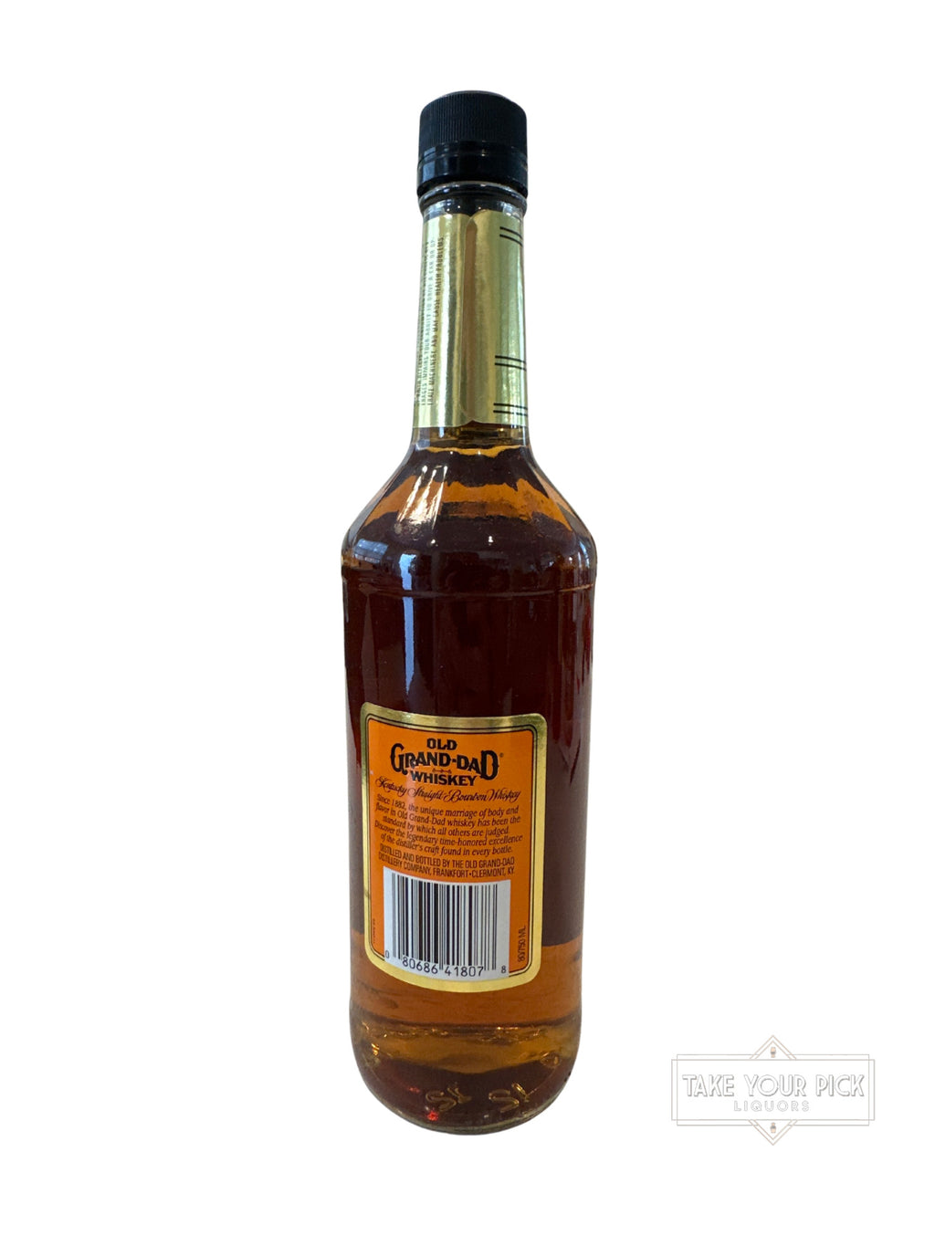 2012 Old Grand-Dad Kentucky Straight Bourbon Whiskey 80 Proof 750ml