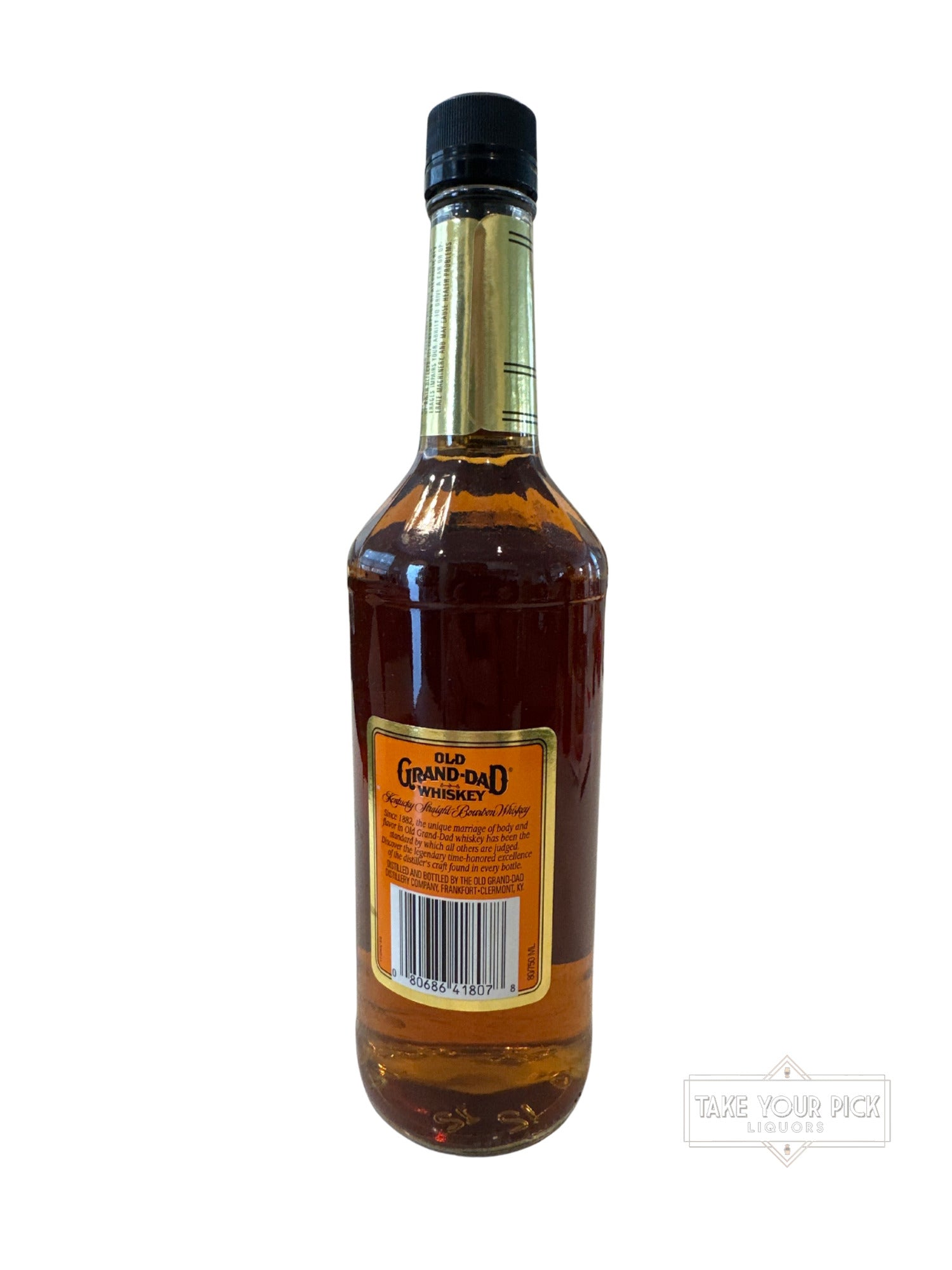 2012 Old Grand-Dad Kentucky Straight Bourbon Whiskey 80 Proof 750ml
