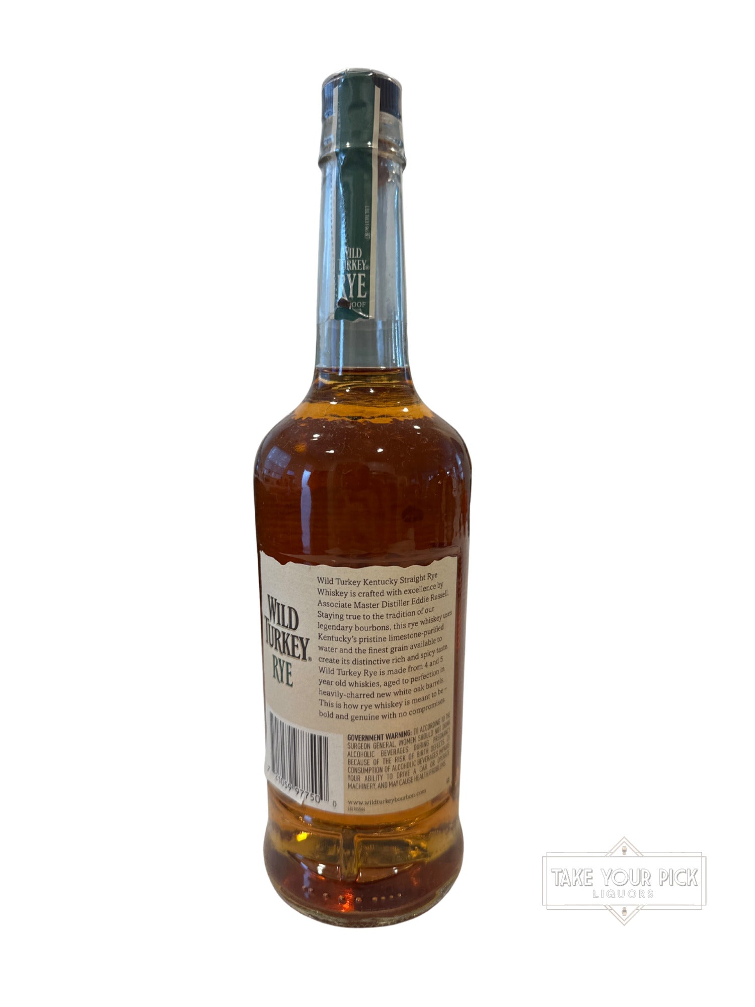 2012 Wild Turkey Austin Nichols Rye 81 Proof 81 Proof 750ml