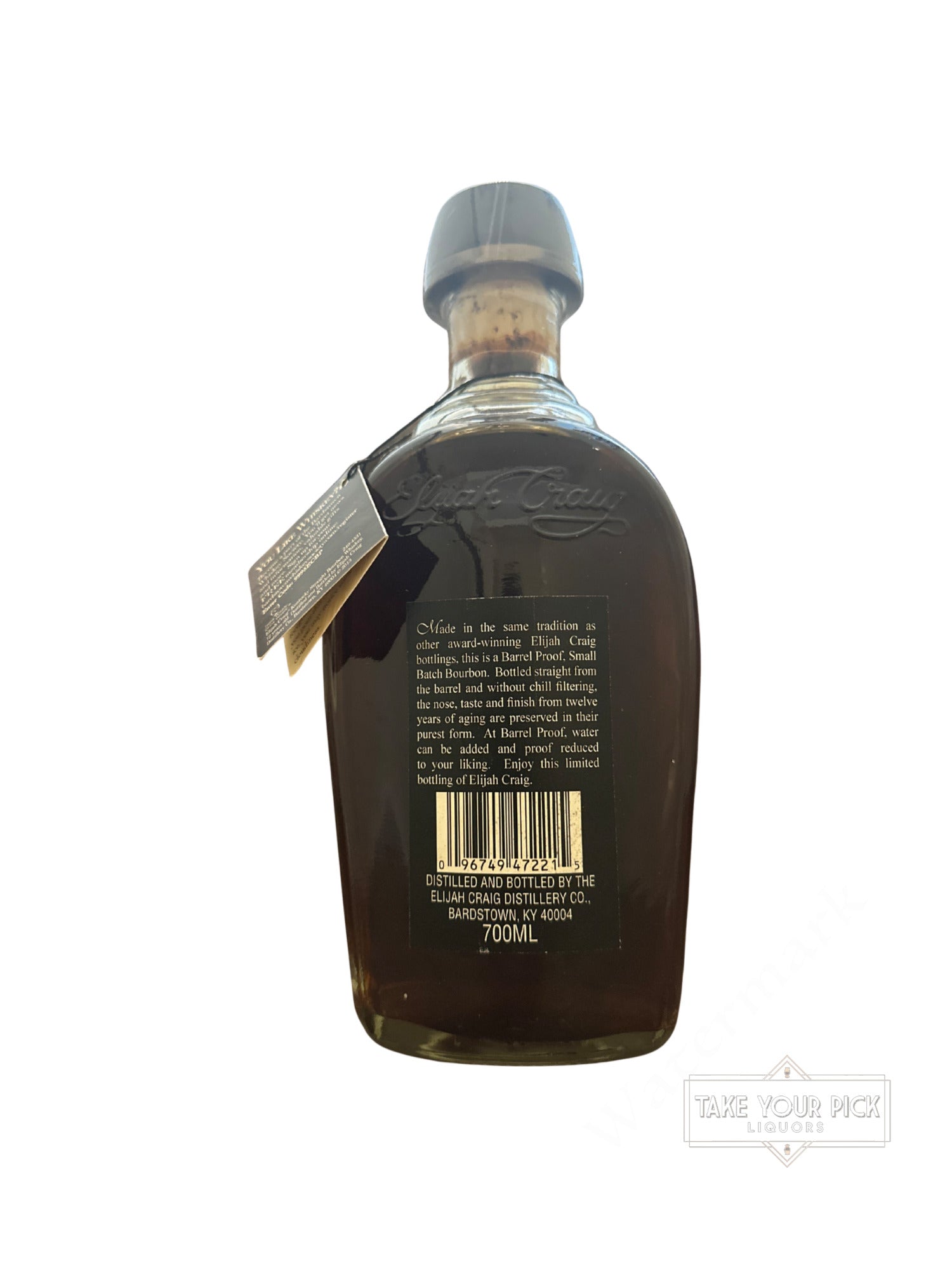 2013 Elijah Craig Barrel Proof Pirate Bottling 134.2 Proof