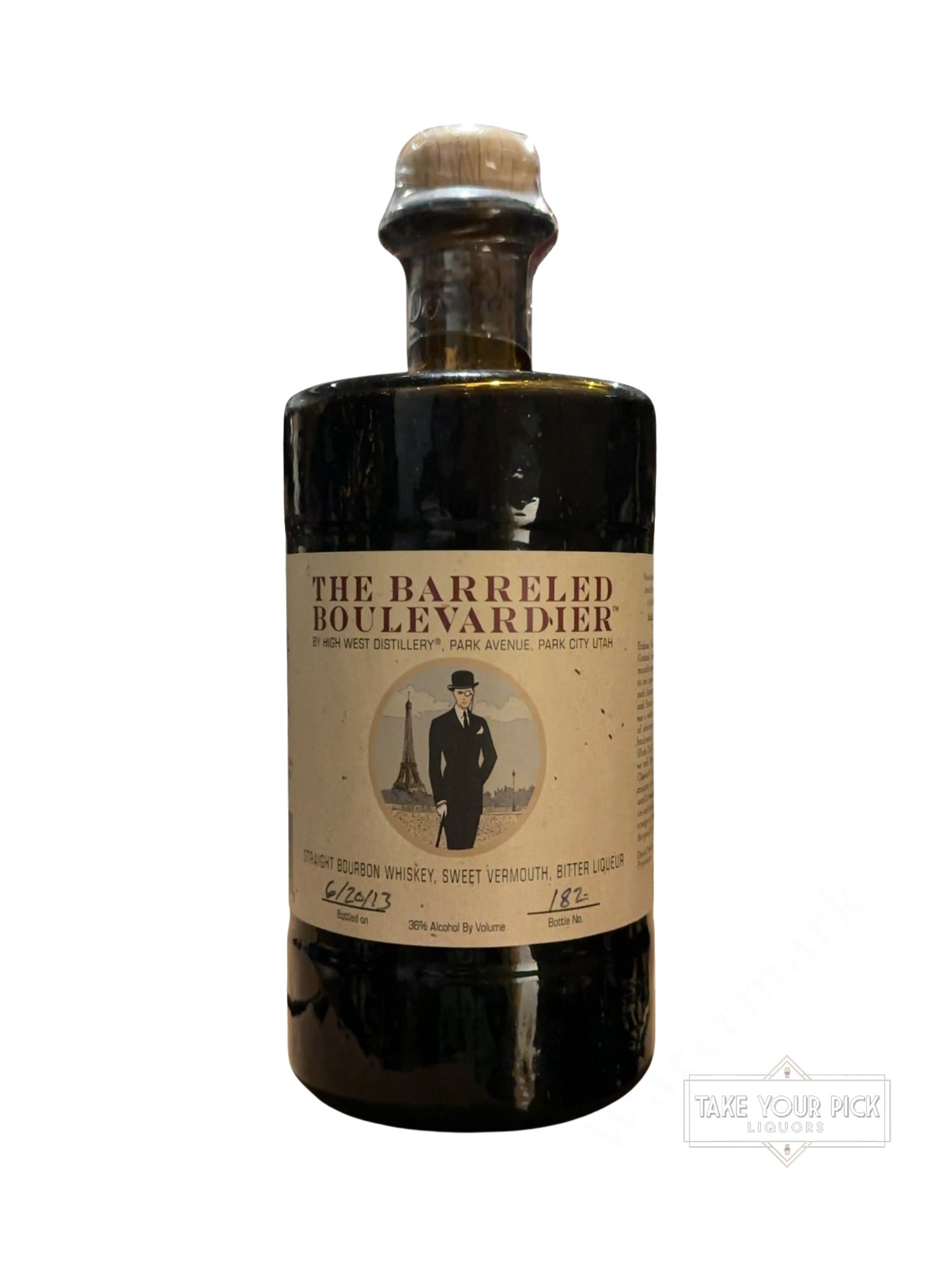 2013 High West Distillery The Barreled Boulevardier 72 Proof