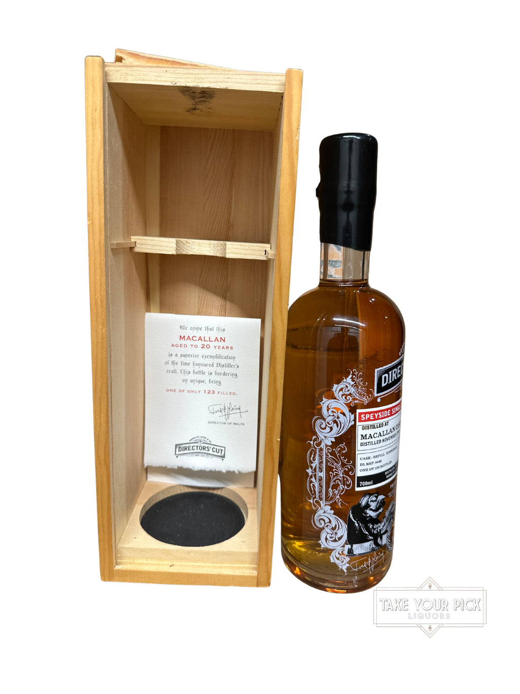 2014 Macallan Douglas Laing Directors' Cut Speyside Single Malt Scotch Whisky 109.8 Proof