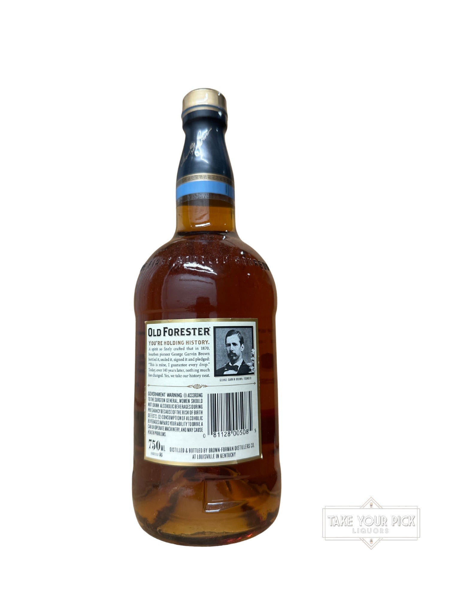 2014 Old Forester Kentucky Straight Bourbon Whisky 86 Proof 750ml