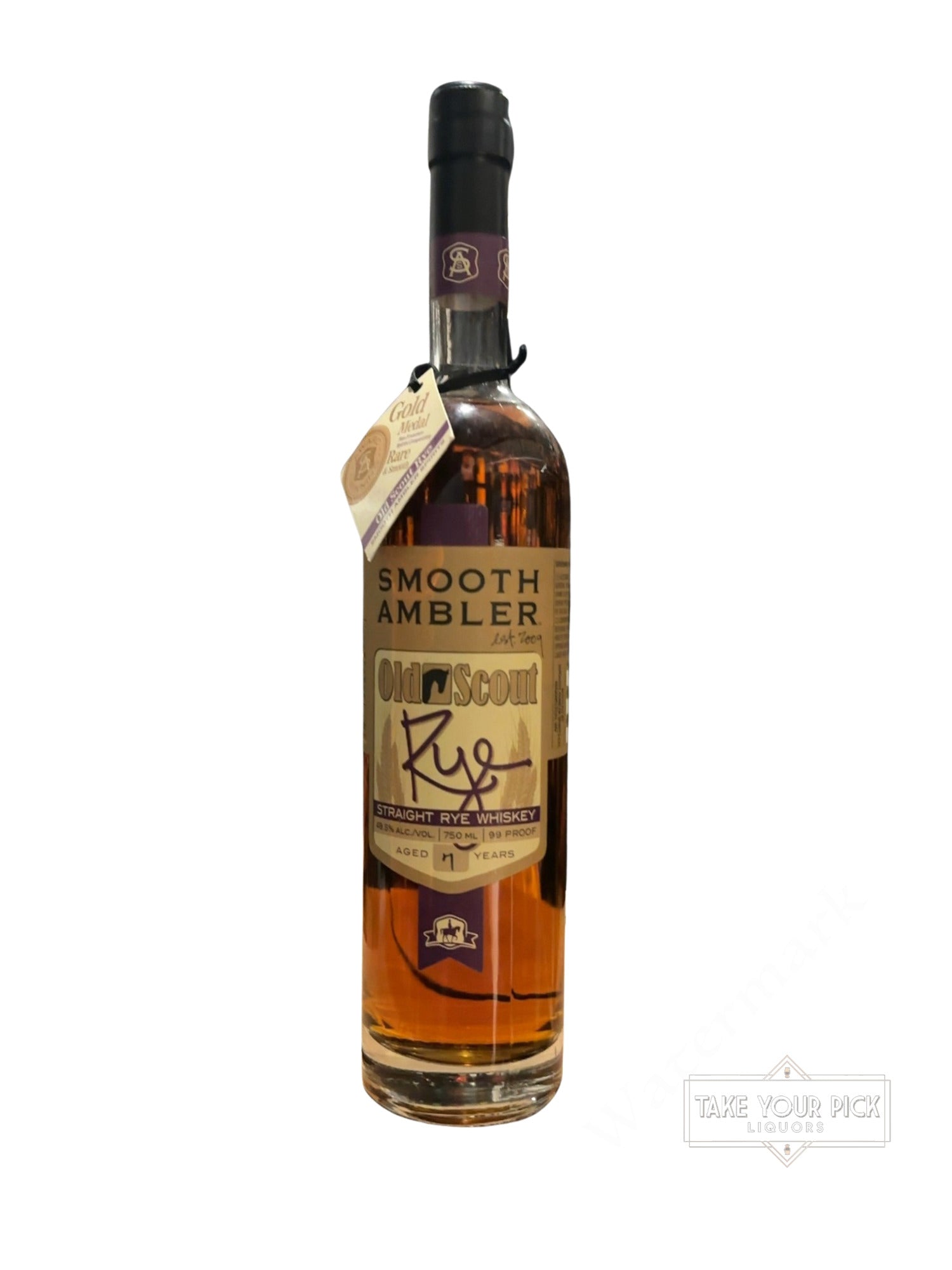 2014 Smooth Ambler Old Scout Rye Straight Rye Whiskey 99 Proof