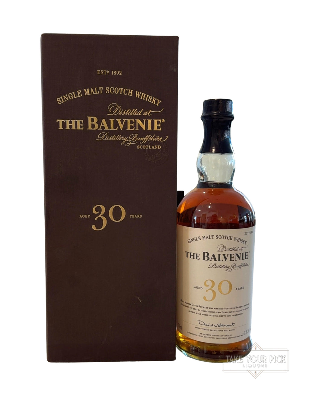 2014 The Balvenie Aged 30 Years 94.6 Proof 750ml
