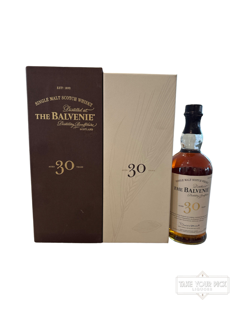 2014 The Balvenie Aged 30 Years 94.6 Proof 750ml