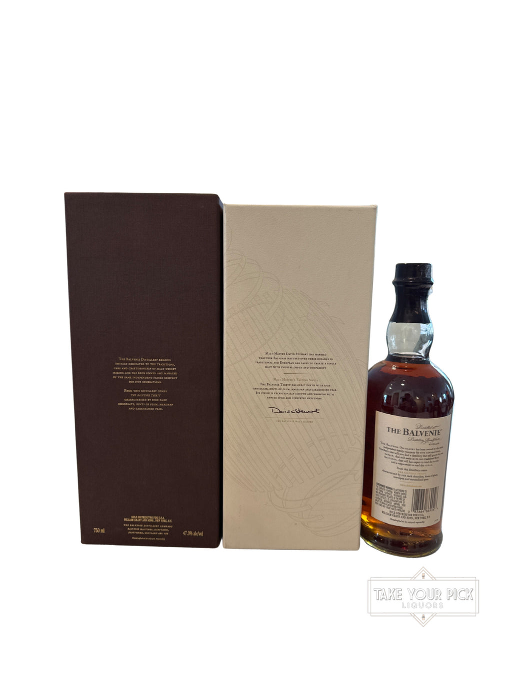 2014 The Balvenie Aged 30 Years 94.6 Proof 750ml