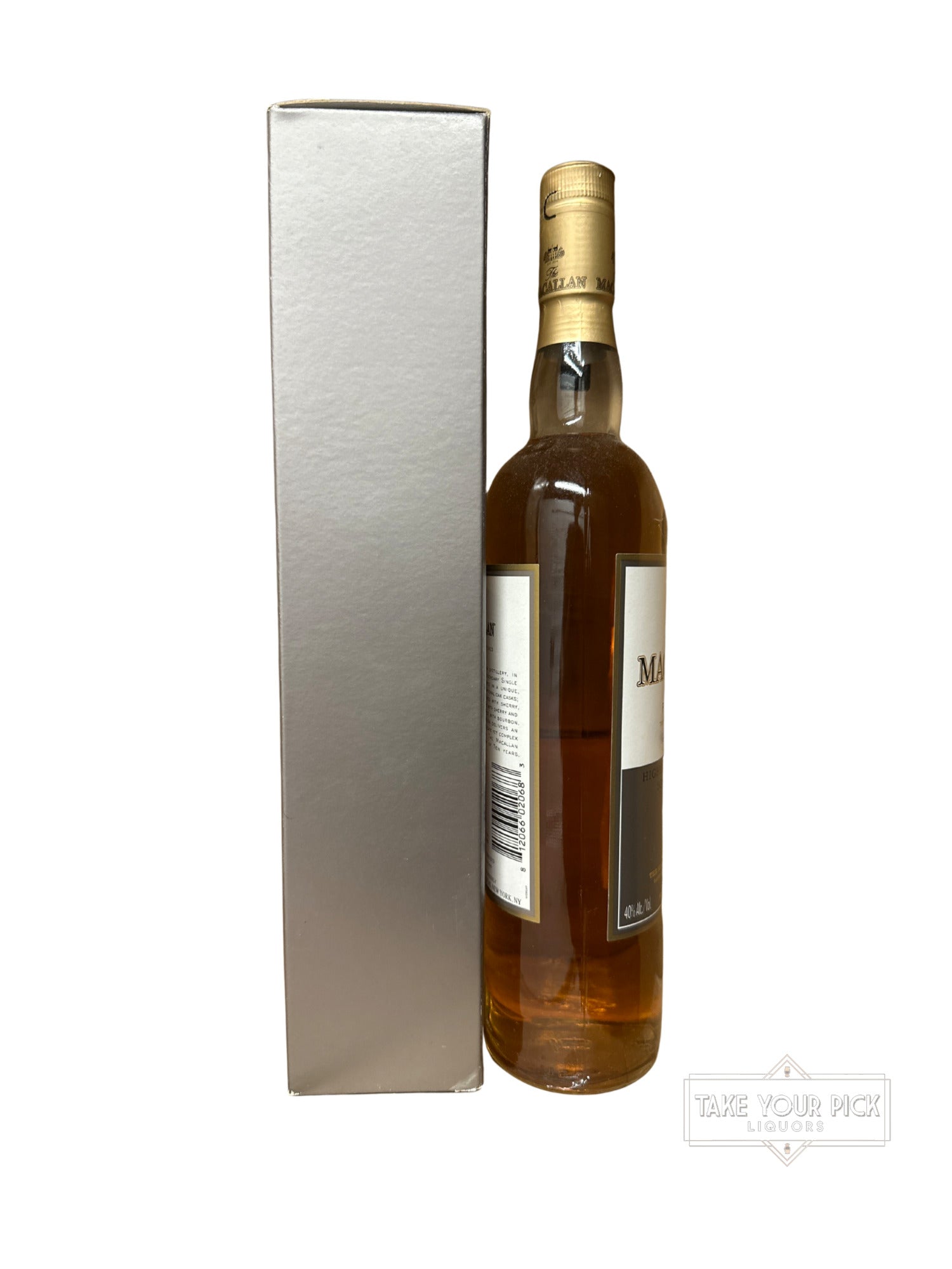 2014 The Macallan 10 Year Fine Oak Highland Single Malt Scotch Whisky 80 Proof 750ml