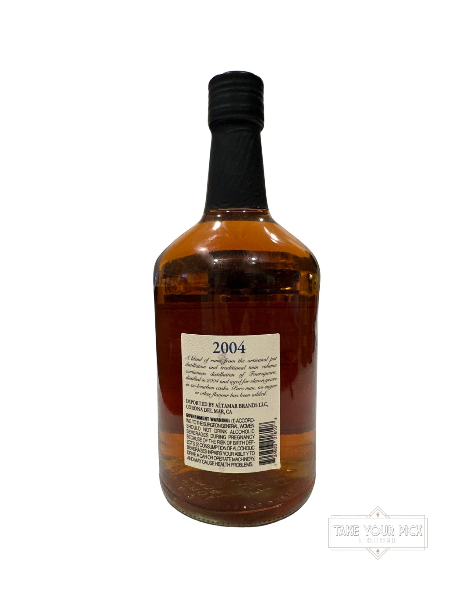 2015 Foursquare Single Blended Rum 118 Proof 750ml