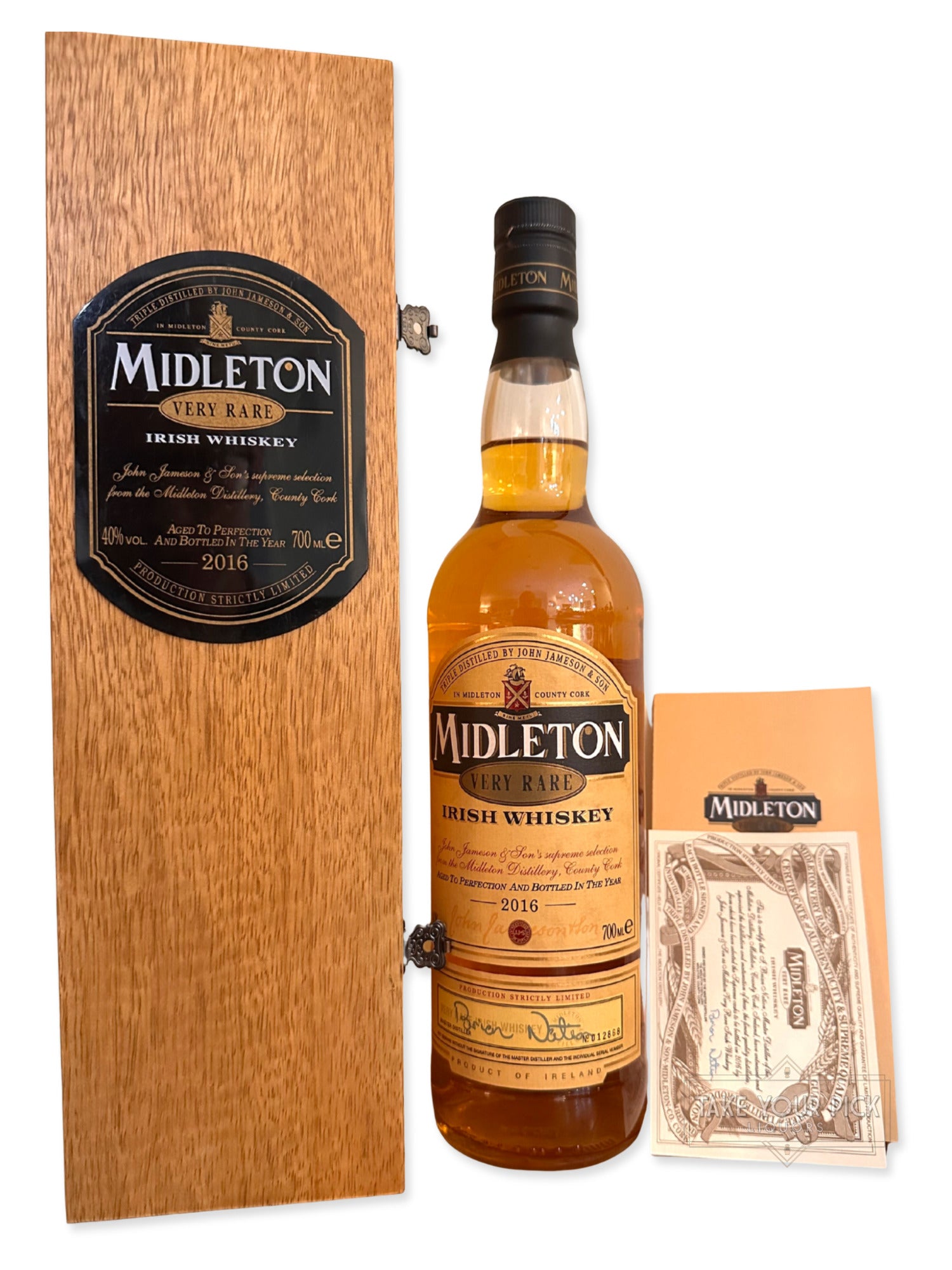 2016 Midleton Very Rare Irish Whiskey