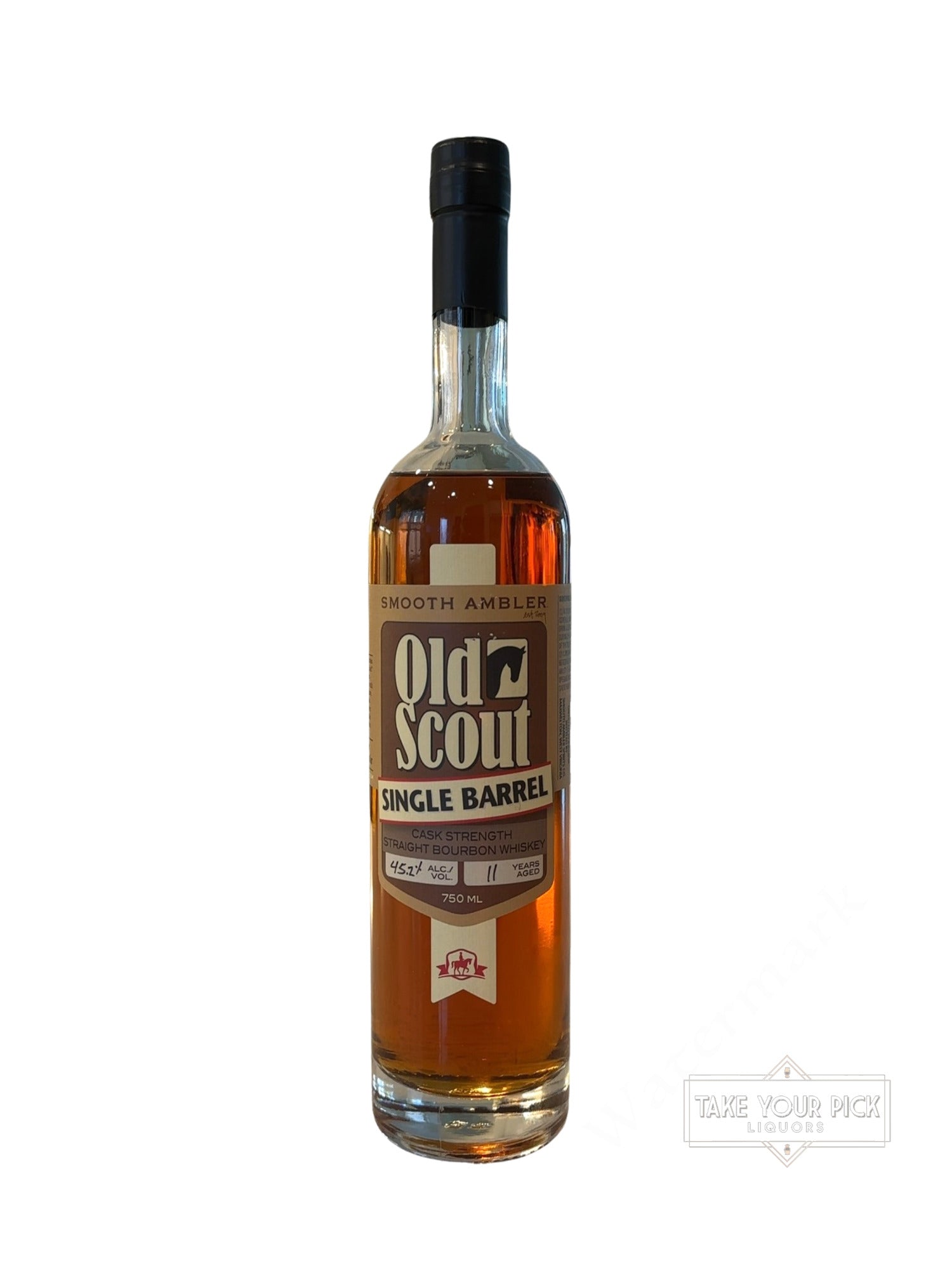2016 Smooth Ambler Old Scout Single Barrel Cask Strength Straight Bourbon Whiskey 90.4 Proof