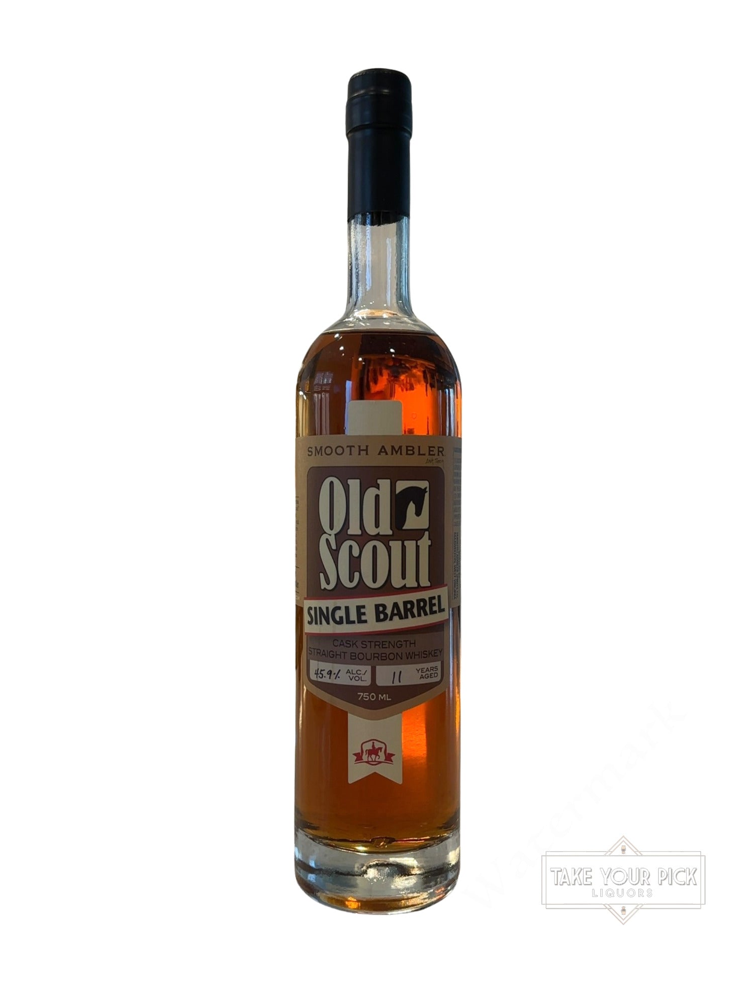 2016 Smooth Ambler Old Scout Single Barrel Cask Strength Straight Bourbon Whiskey 91.8 Proof