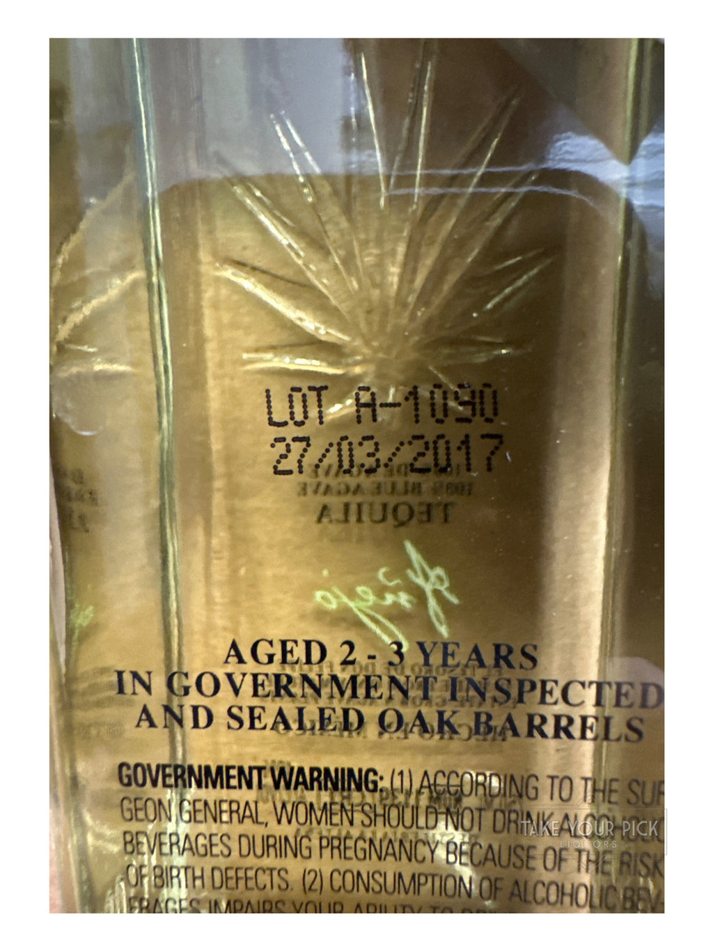 2017 El Tesoro Nom 1139 EL TESORO DE DON FELIPE 80 Proof 750ml