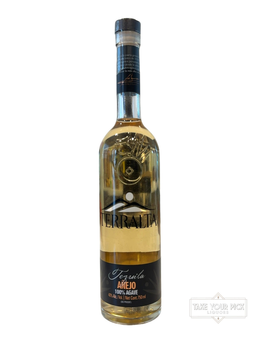 2017 TERRALTA Tequila Anejo 80 Proof 750ml