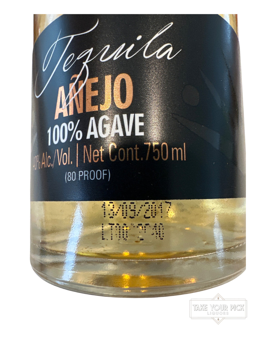 2017 TERRALTA Tequila Anejo 80 Proof 750ml
