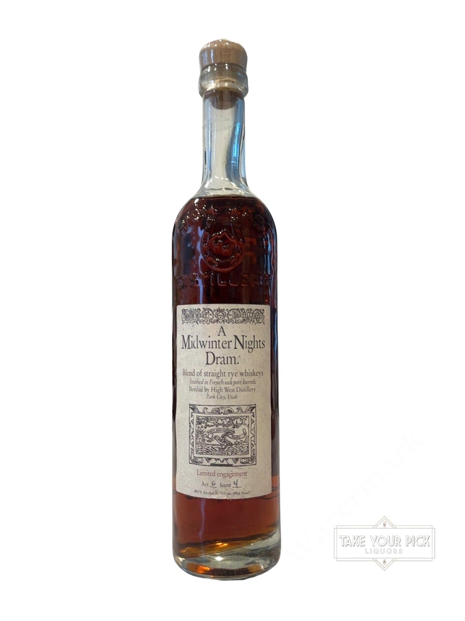 2018 High West Distillery A Midwinter Nights Dram 98.6 Proof