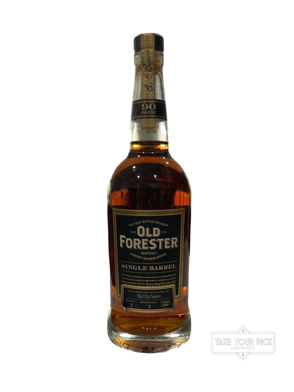 2018 Old Forester Distilling Co. Old Forester Single Barrel 90 Proof 750ml
