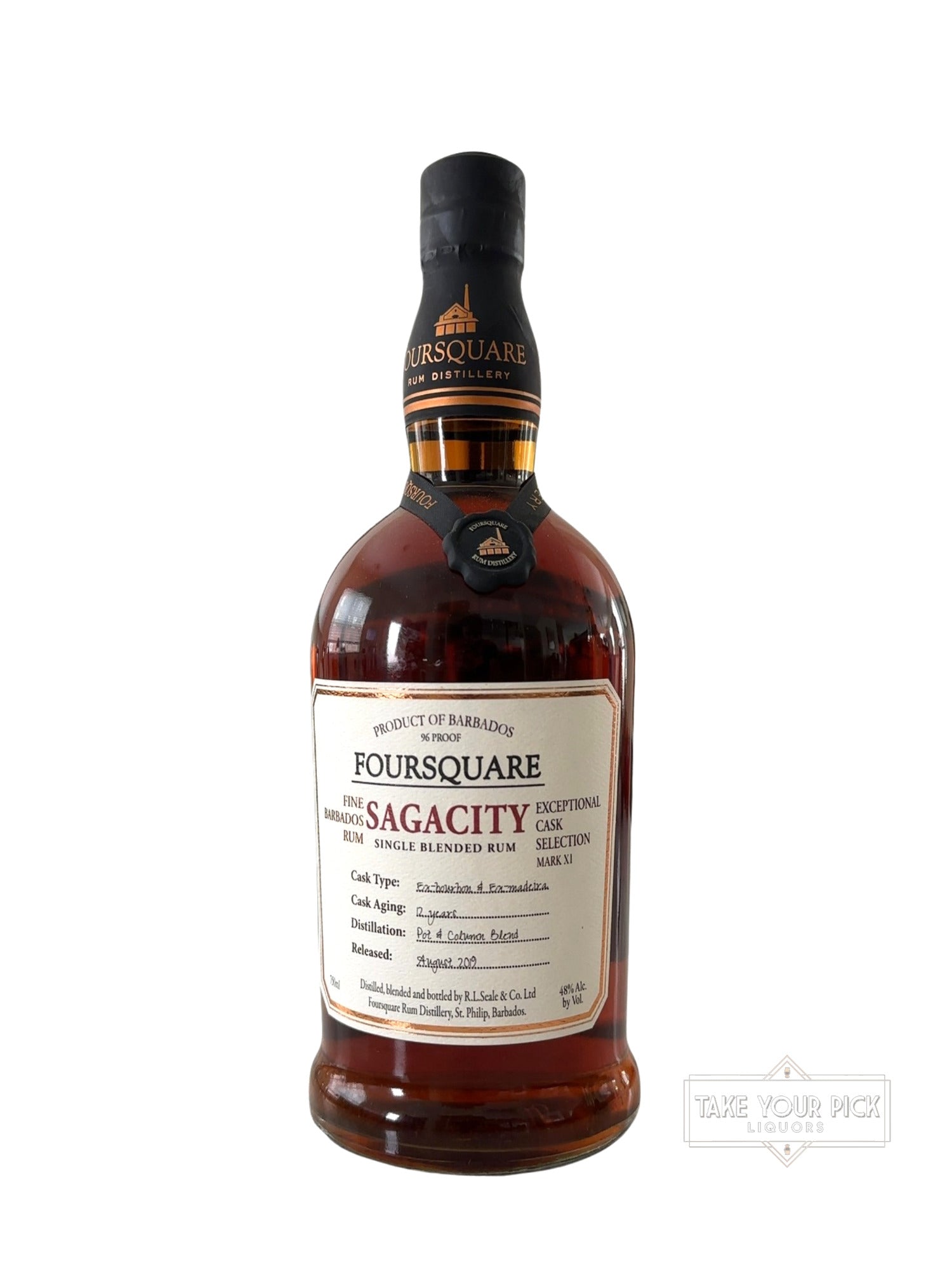 2019 Foursquare Rum Foursquare Sagacity 96 Proof 750ml