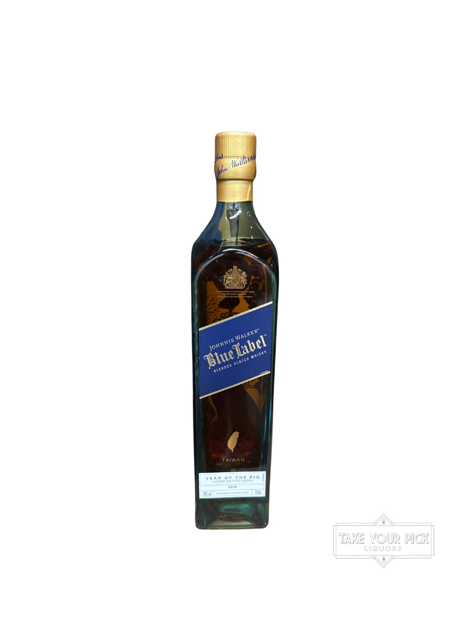 2019 Johnnie Walker Blue Label Special Release Taiwan Year of the Pig 92 Proof 750ml