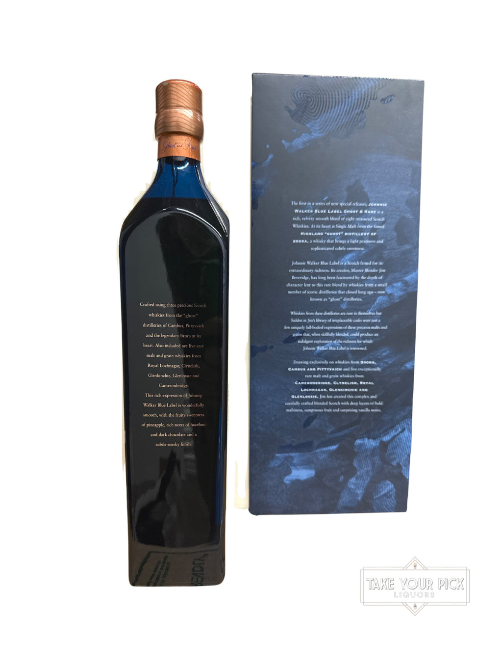 2020 Johnnie Walker Blue Label Ghost & Rare Brora 92 Proof 750ml