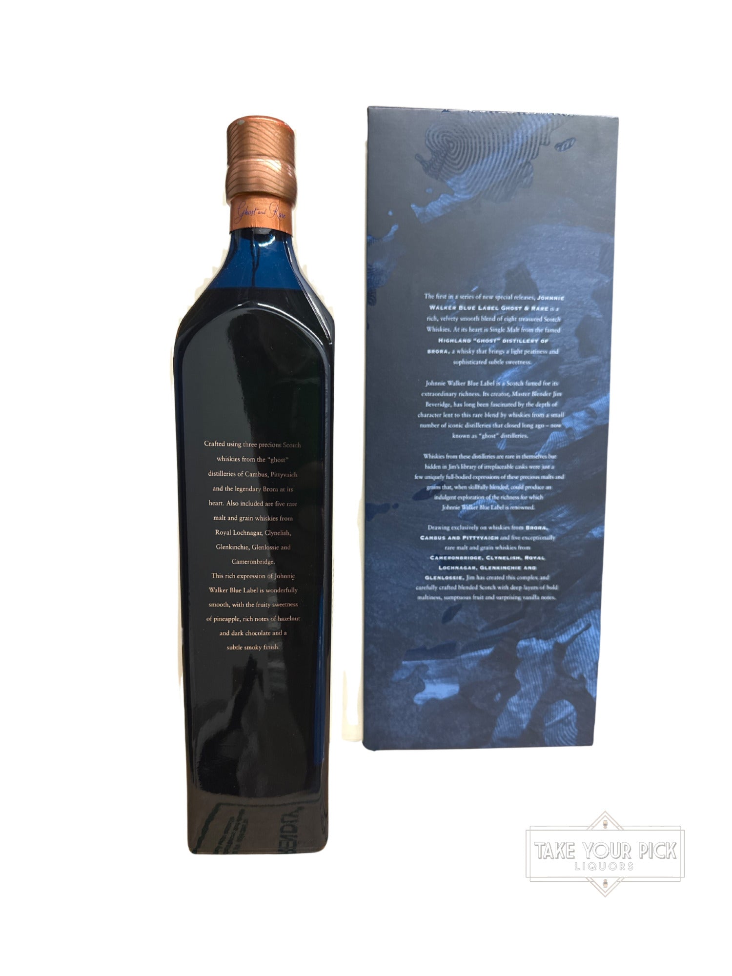 2020 Johnnie Walker Blue Label Ghost & Rare Brora 92 Proof 750ml