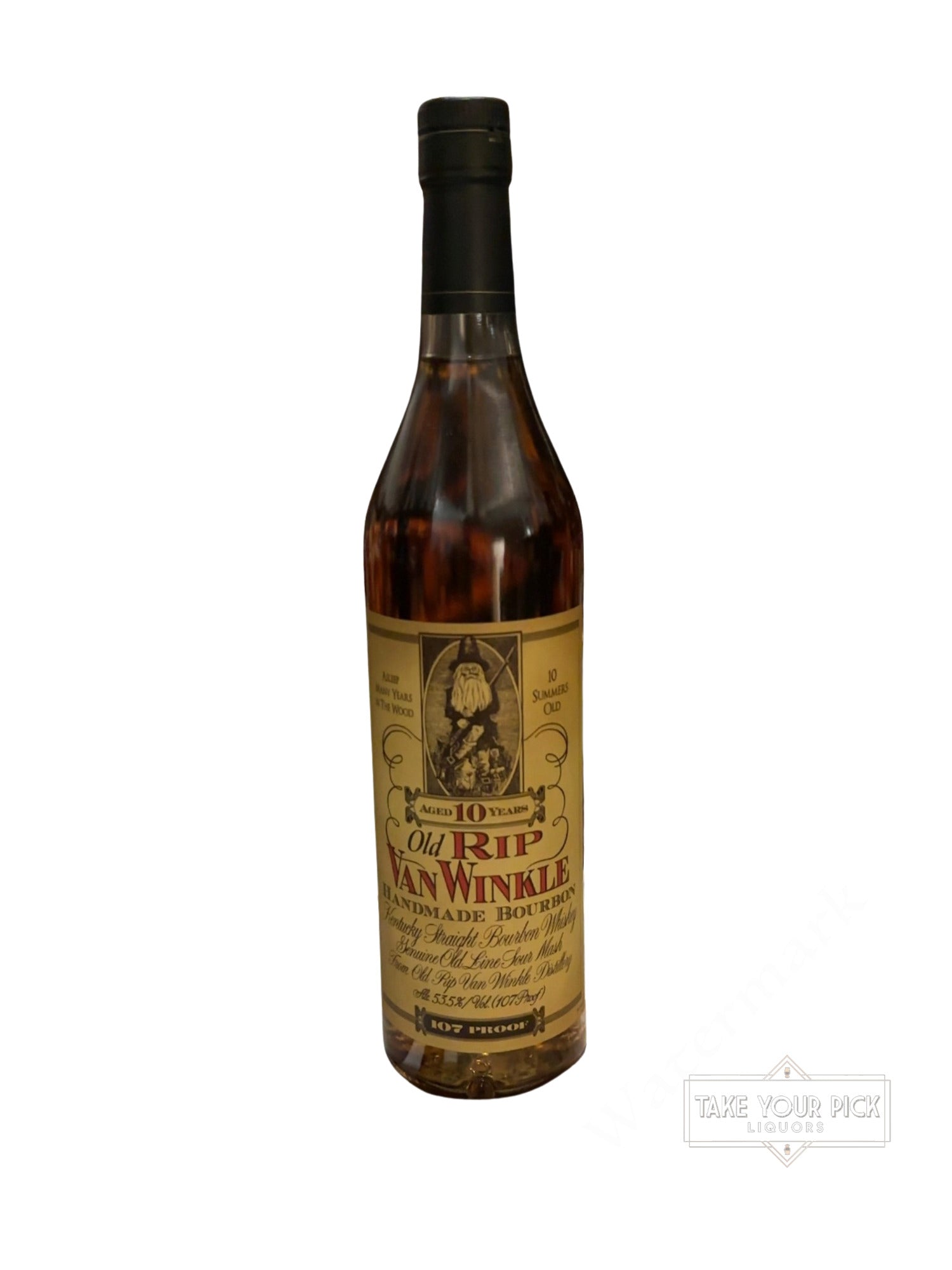 2020 Old Rip Van Winkle Distillery Old Rip Van Winkle Aged 10 Years Handmade Bourbon 107 Proof