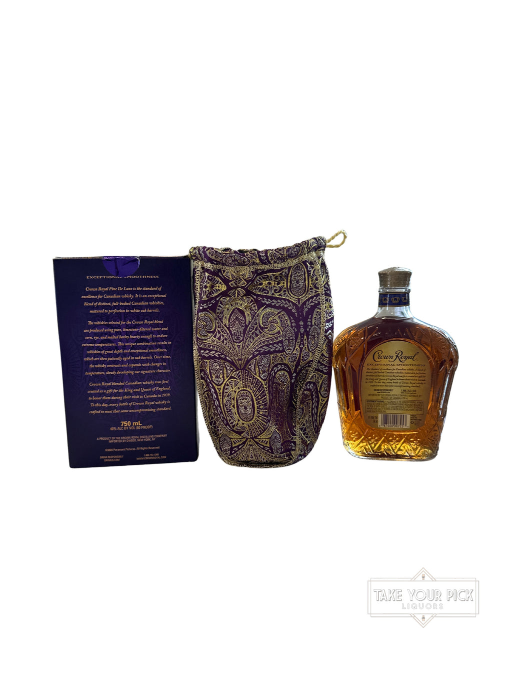 2021 Crown Royal Coming 2 America Collectors Edition 80 Proof 750ml