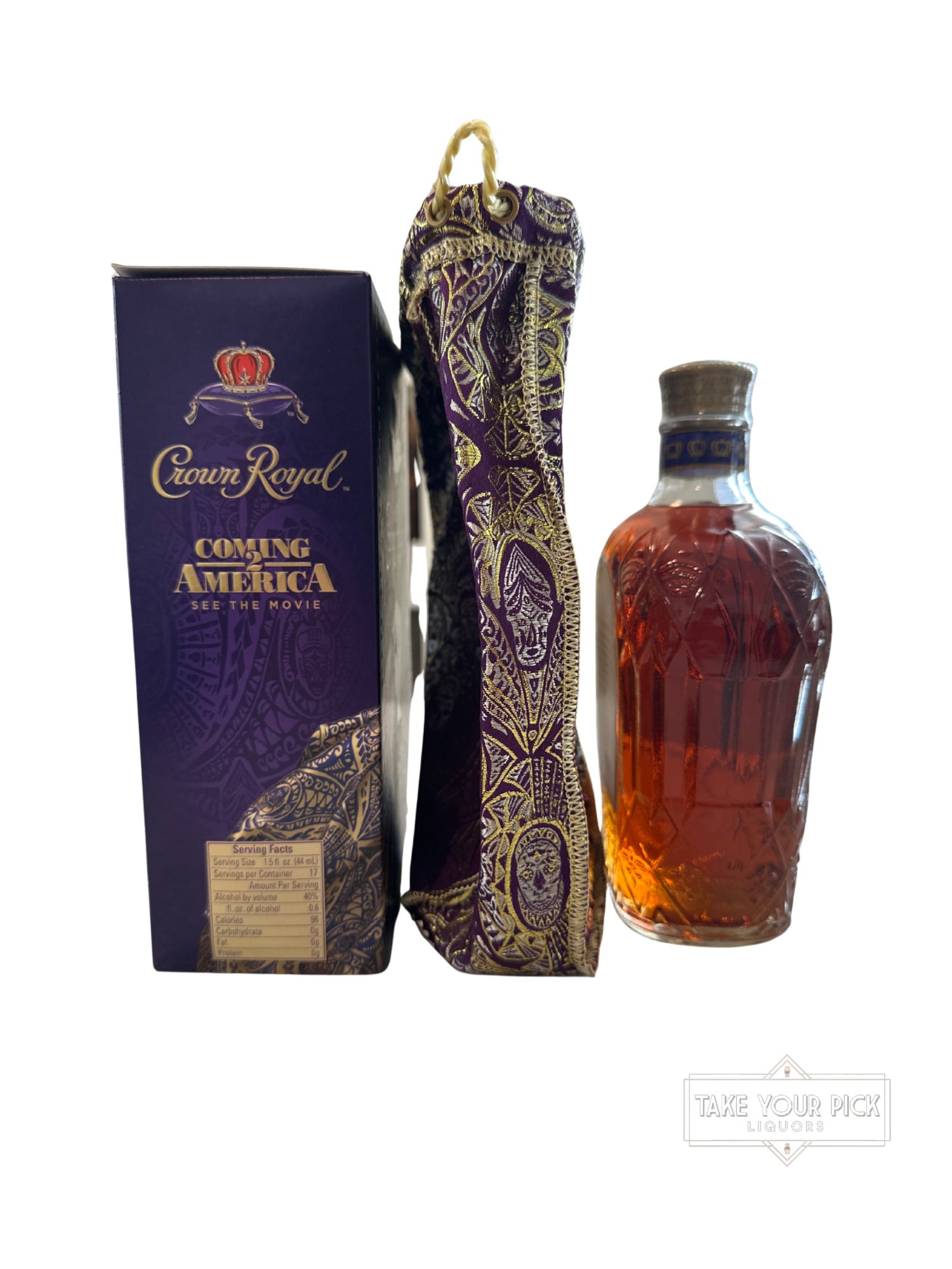 2021 Crown Royal Coming 2 America Collectors Edition 80 Proof 750ml