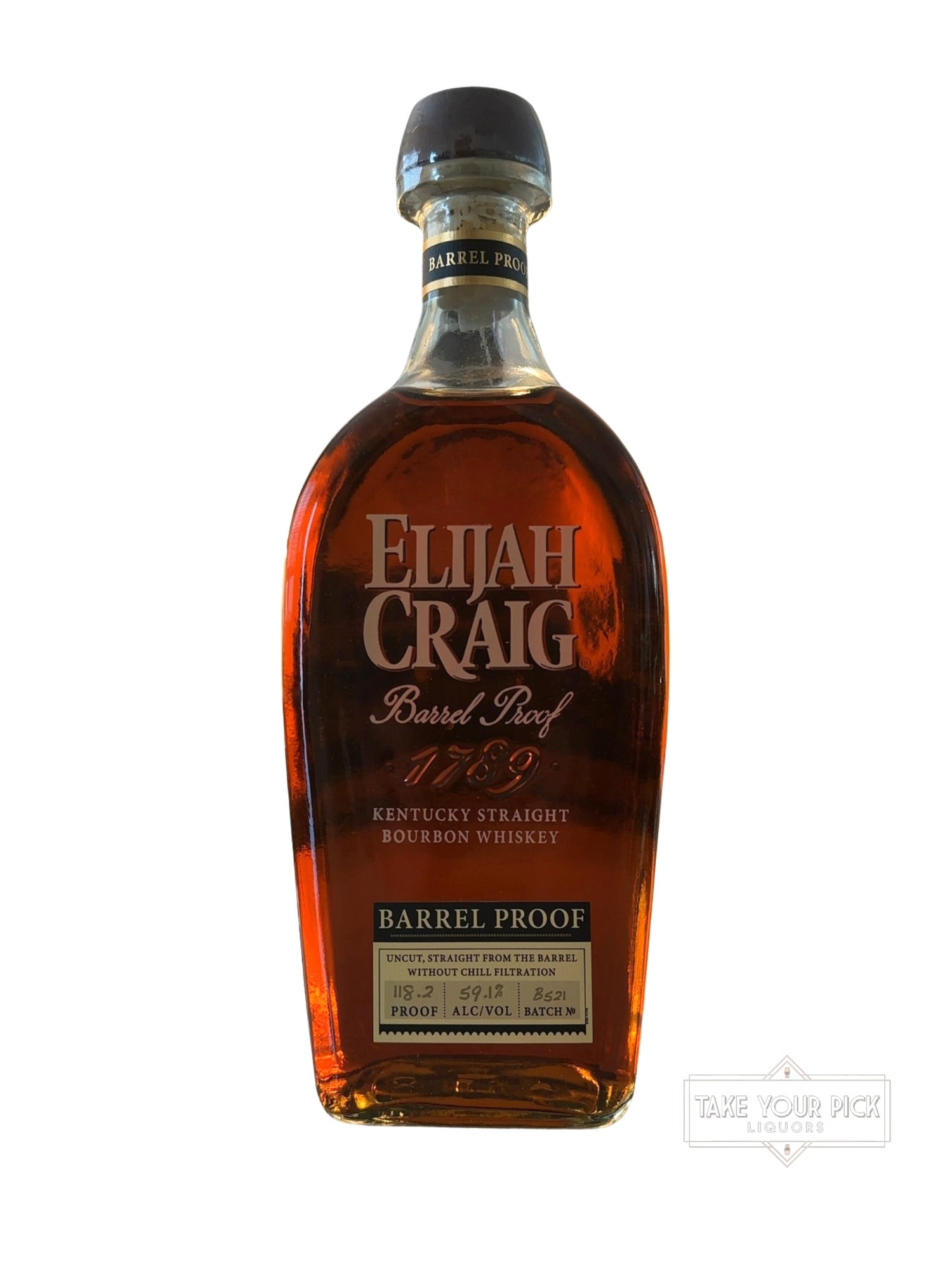 2021 Elijah Craig Barrel Proof 118.2 Proof 750ml Batch B521
