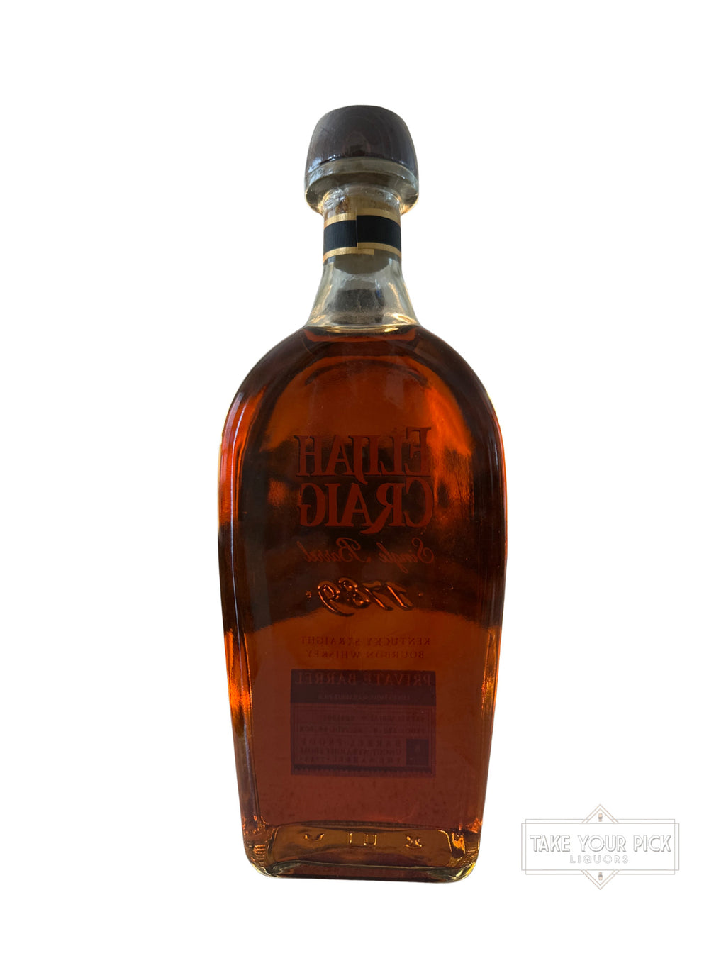 2021 Elijah Craig Luke's Liquors Single Barrel 132.6 Proof 750ml