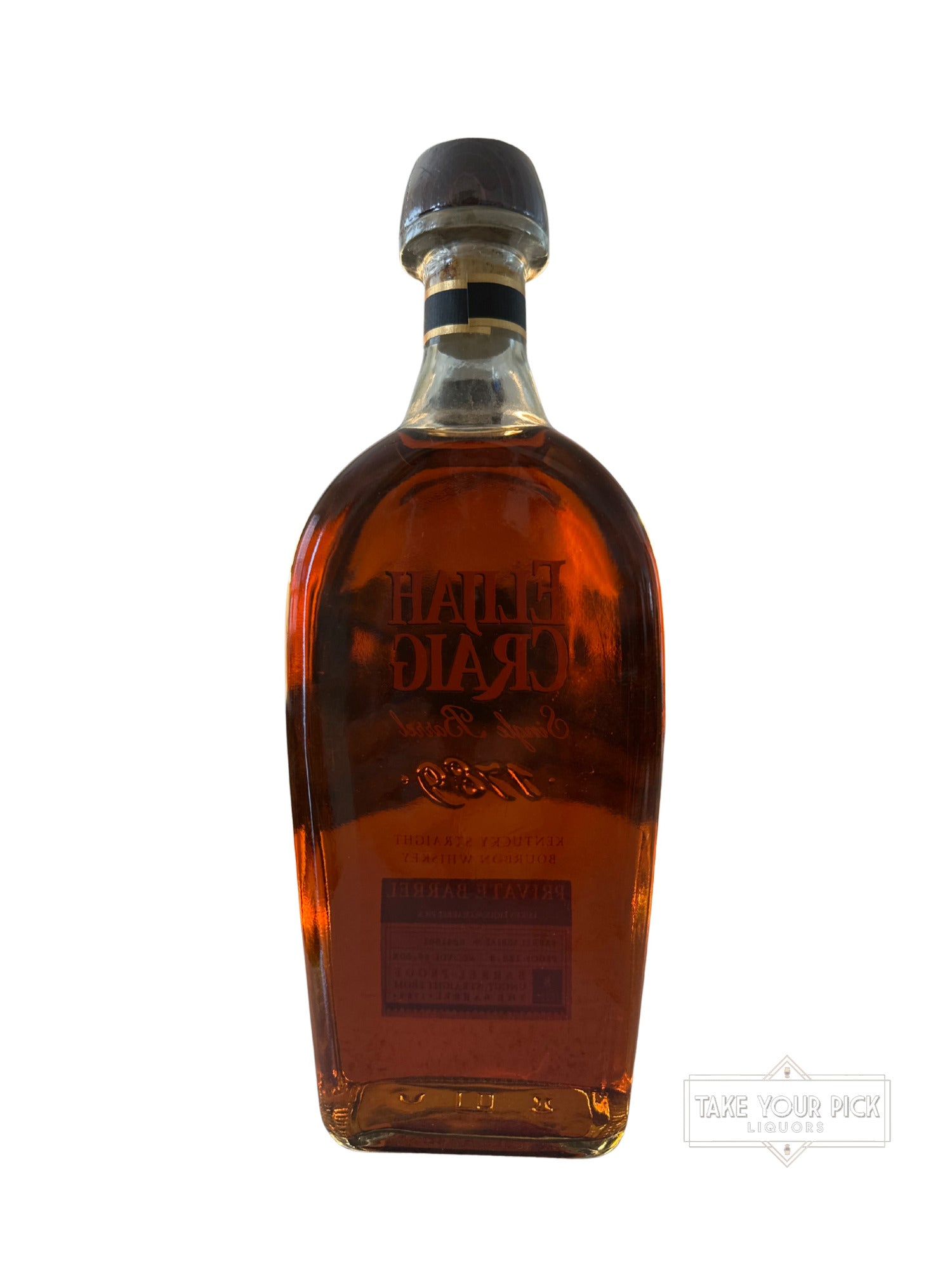 2021 Elijah Craig Luke's Liquors Single Barrel 132.6 Proof 750ml