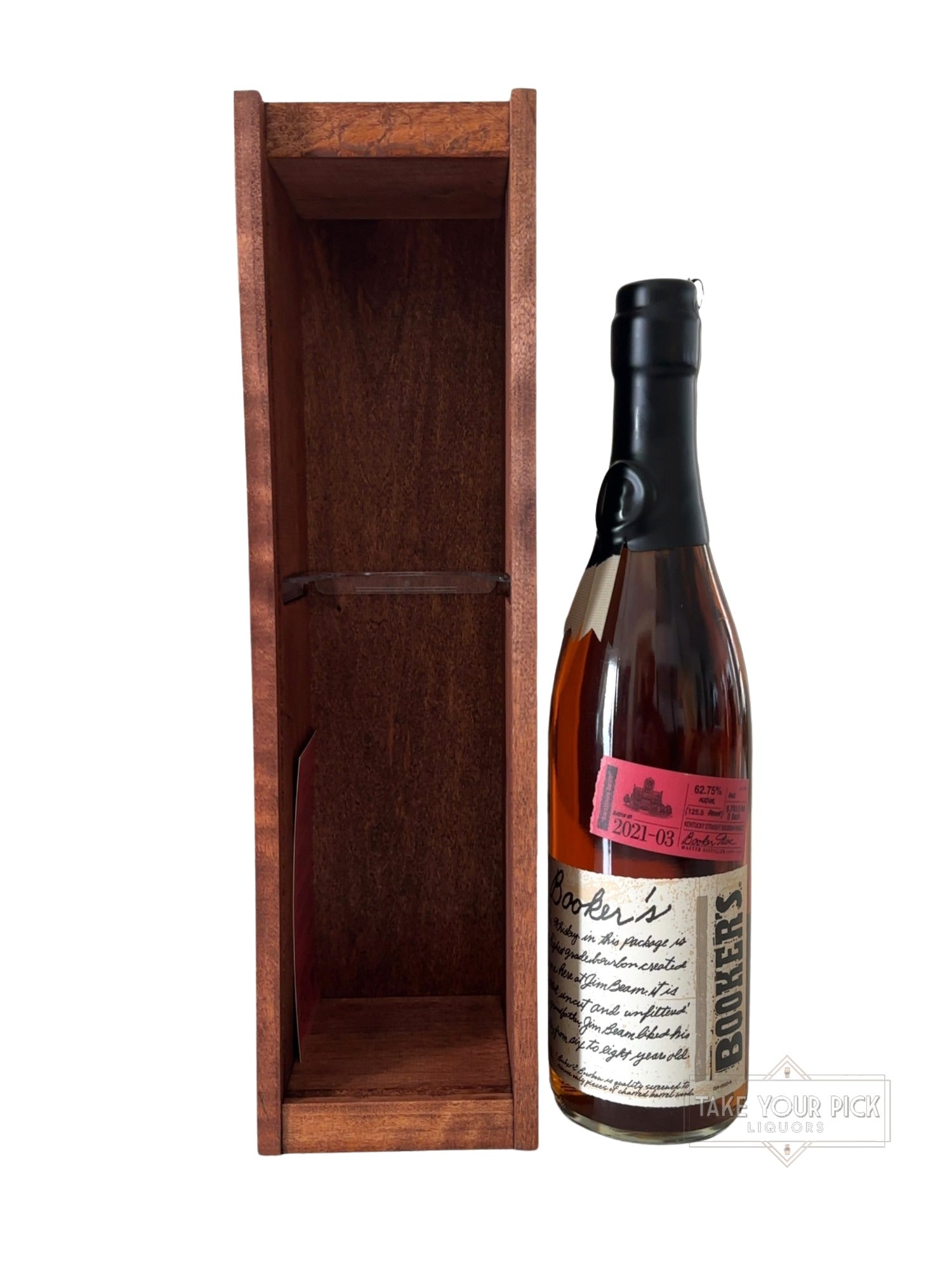 2021 Jim Beam Booker's Bourbon 125.5 Proof 750ml Batch 2021-03
