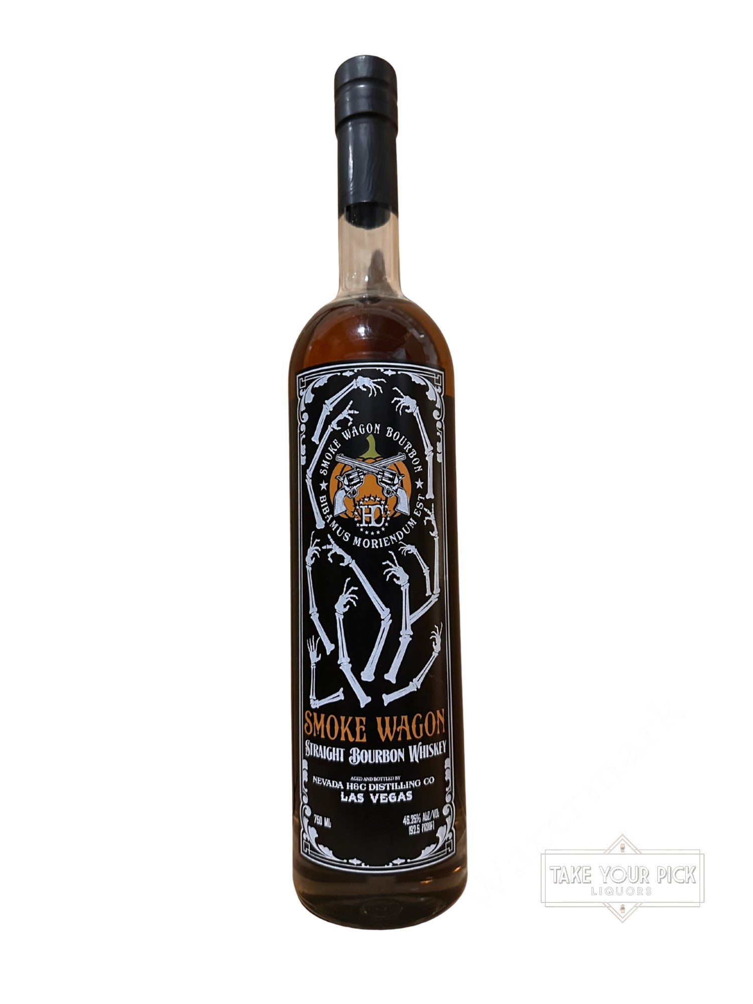 2021 Nevada H&C Distilling Co Smoke Wagon Straight Bourbon Whiskey 92.5 Proof