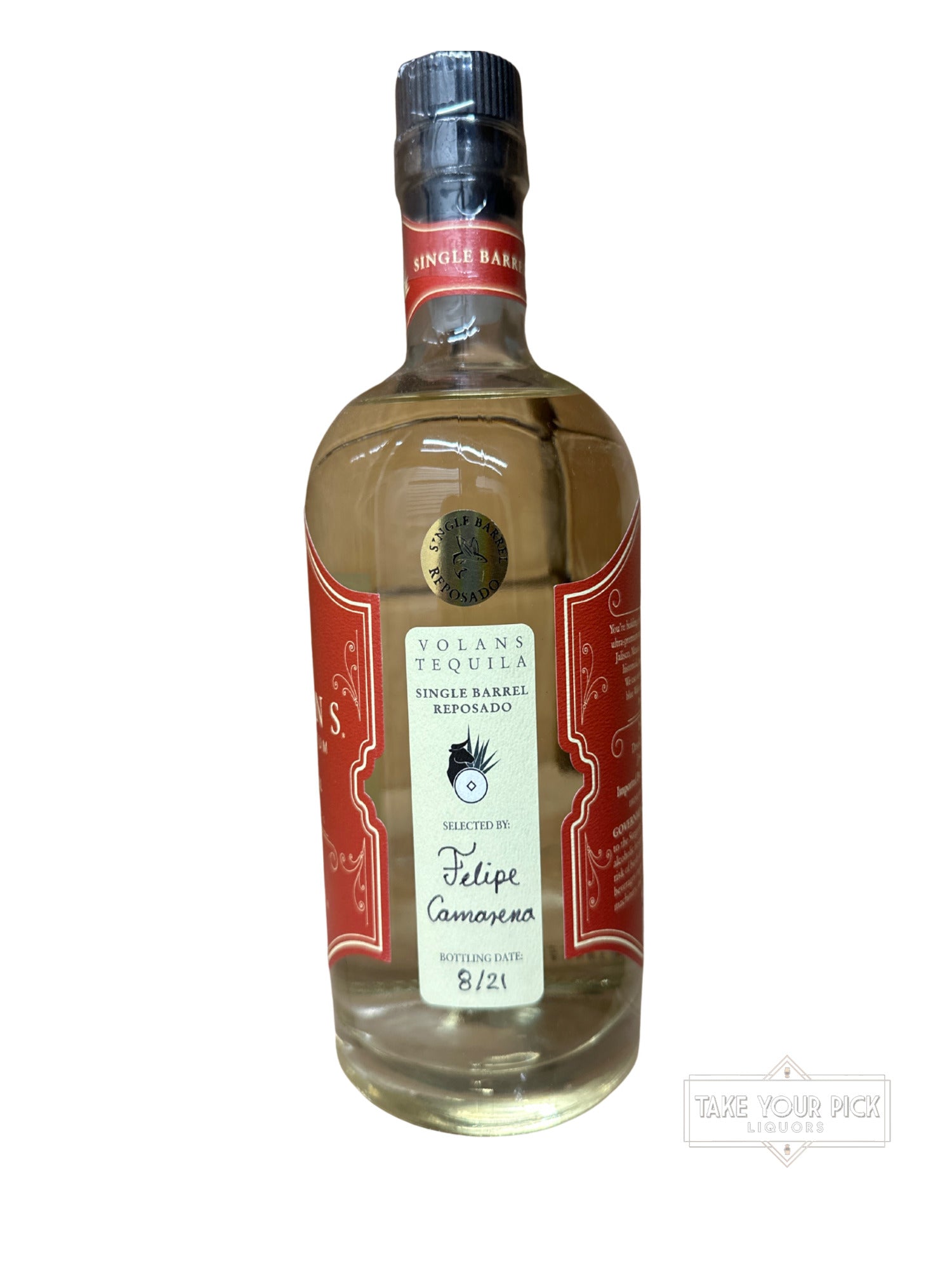 2021 Volans Ultra Premium Tequila Single Barrel Reposado 80 Proof 750ml