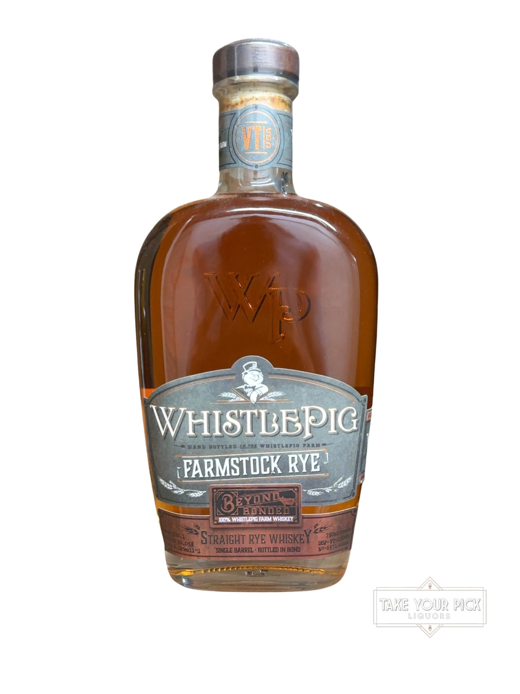 2021 WhistlePig Farmstock Rye Beyond Bonded Single Barrel 100.1 Proof 750ml