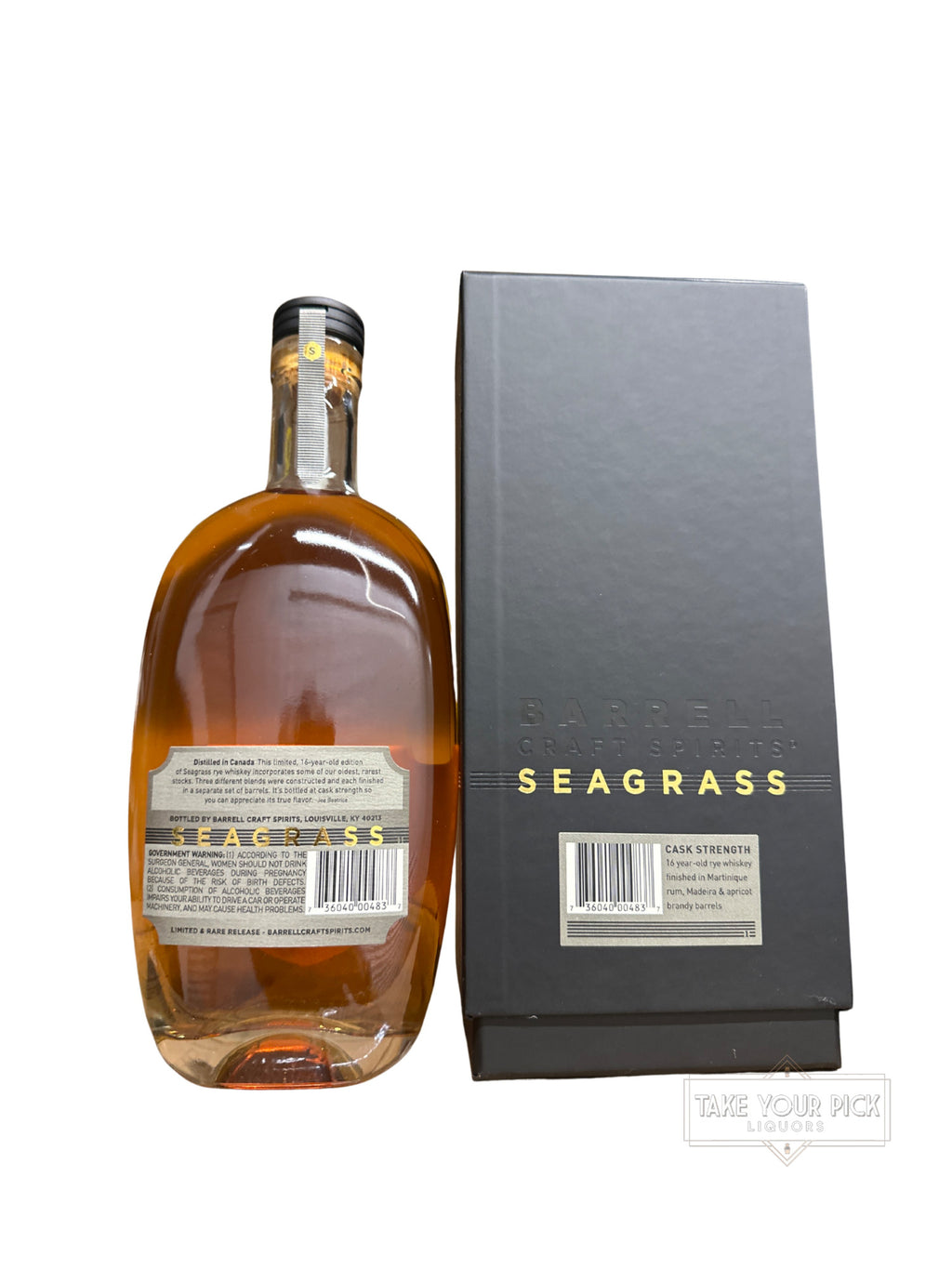 2022 Barrell Seagrass 130.8 Proof 750ml