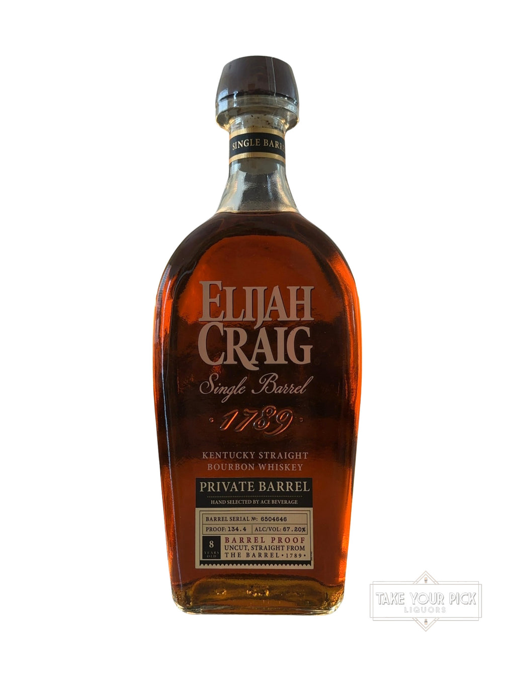 2022 Elijah Craig Ace Beverage Single Barrel 134.4 Proof 750ml