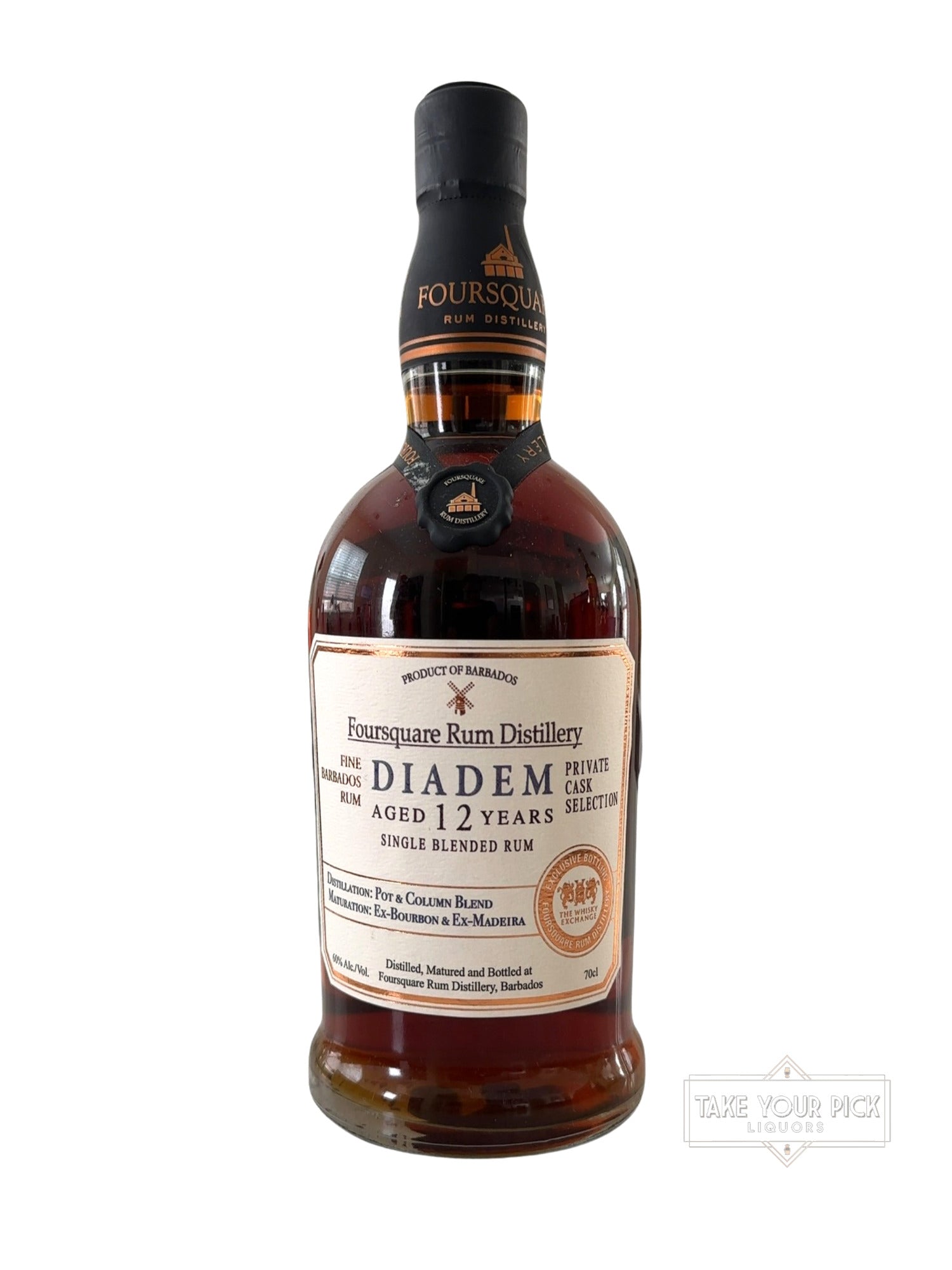 2022 Foursquare Rum Diadem 12 Year 120 Proof 700ml