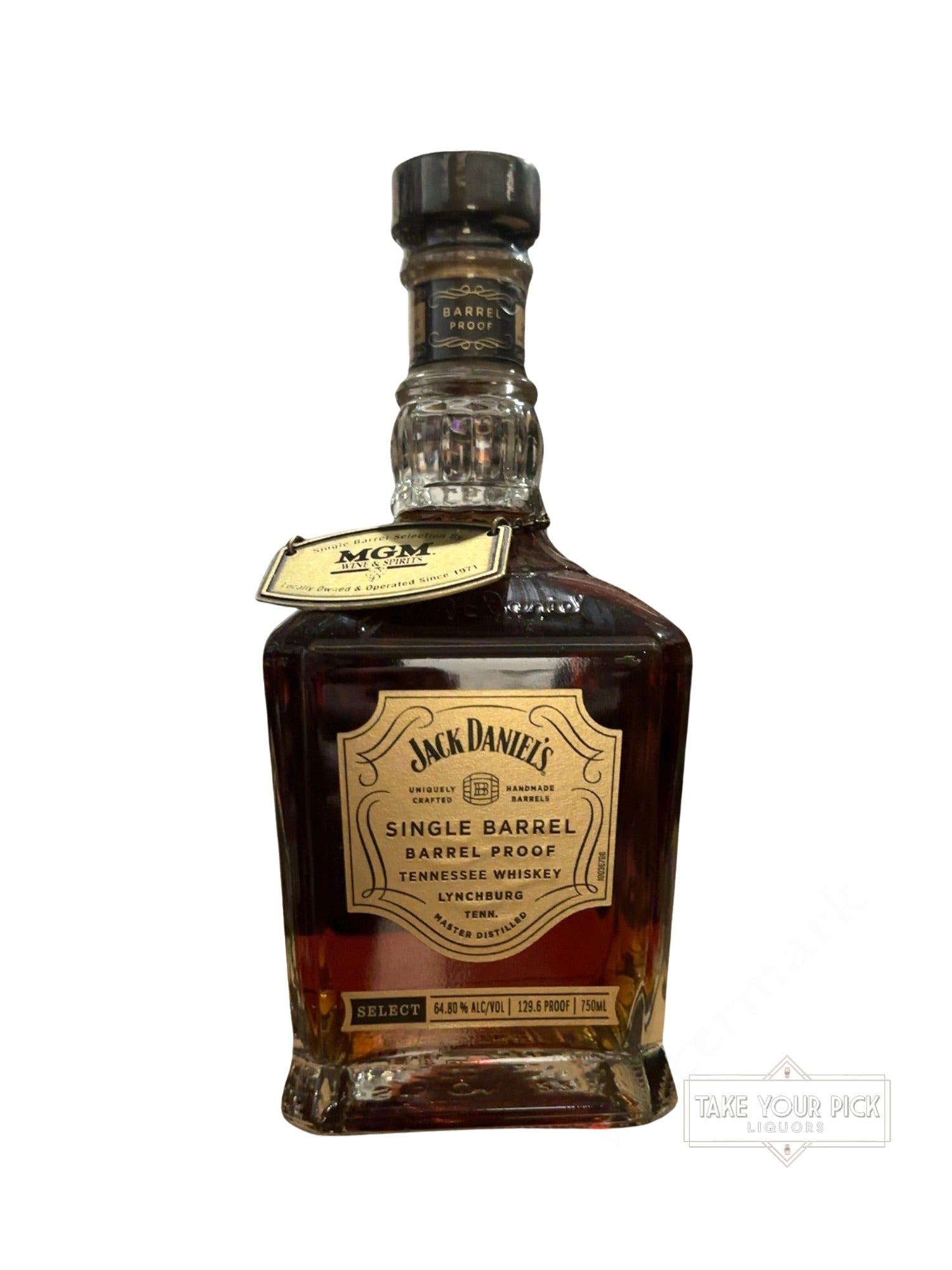 2022 Jack Daniel's Single Barrel Barrel Proof 129.6 Proof 750ml