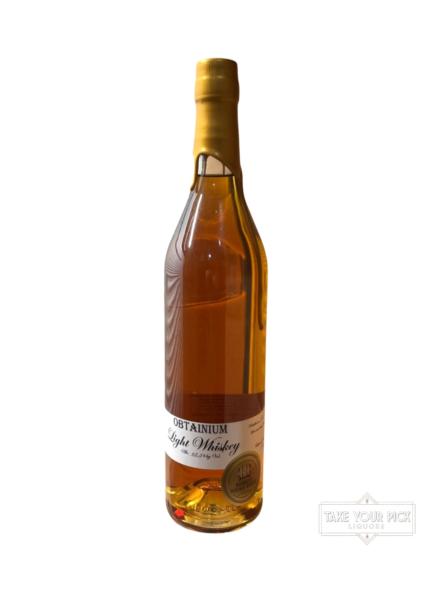2022 Obtainium 15 Year Light Whiskey 134.6 Proof 750ml
