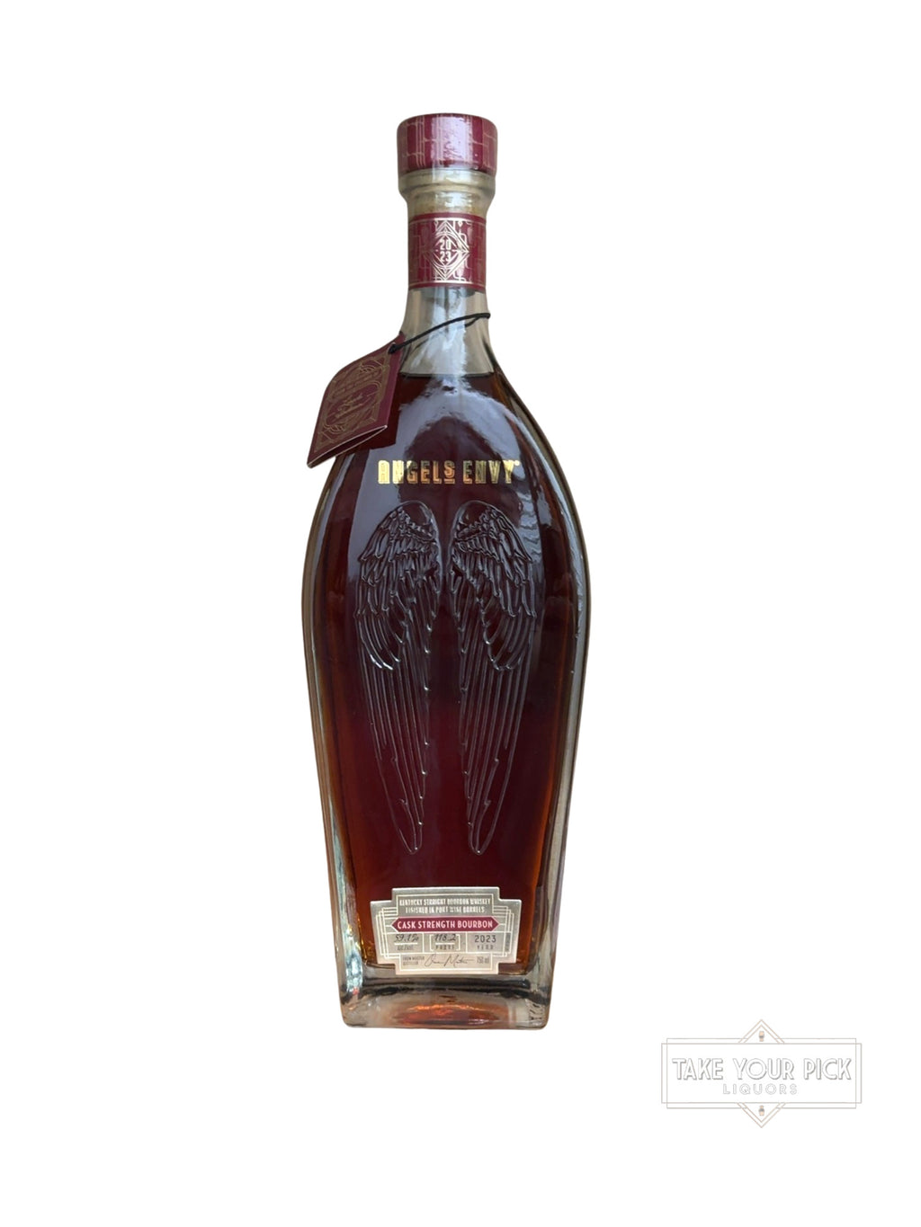 2023 Angel's Envy Cask Strength Bourbon 118.2 Proof 750ml