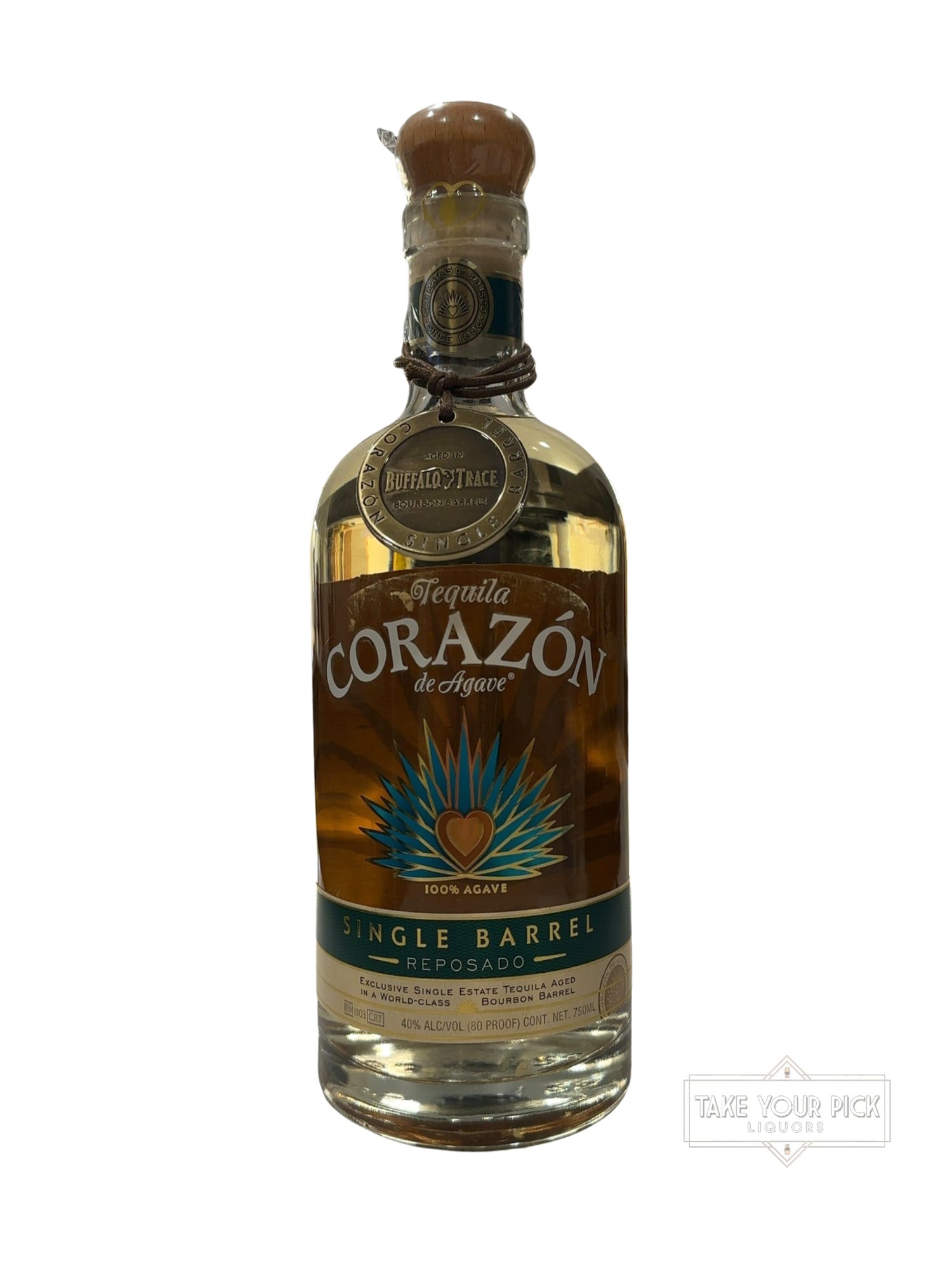 2023 Corazón Single Barrel Reposado 80 Proof 750ml