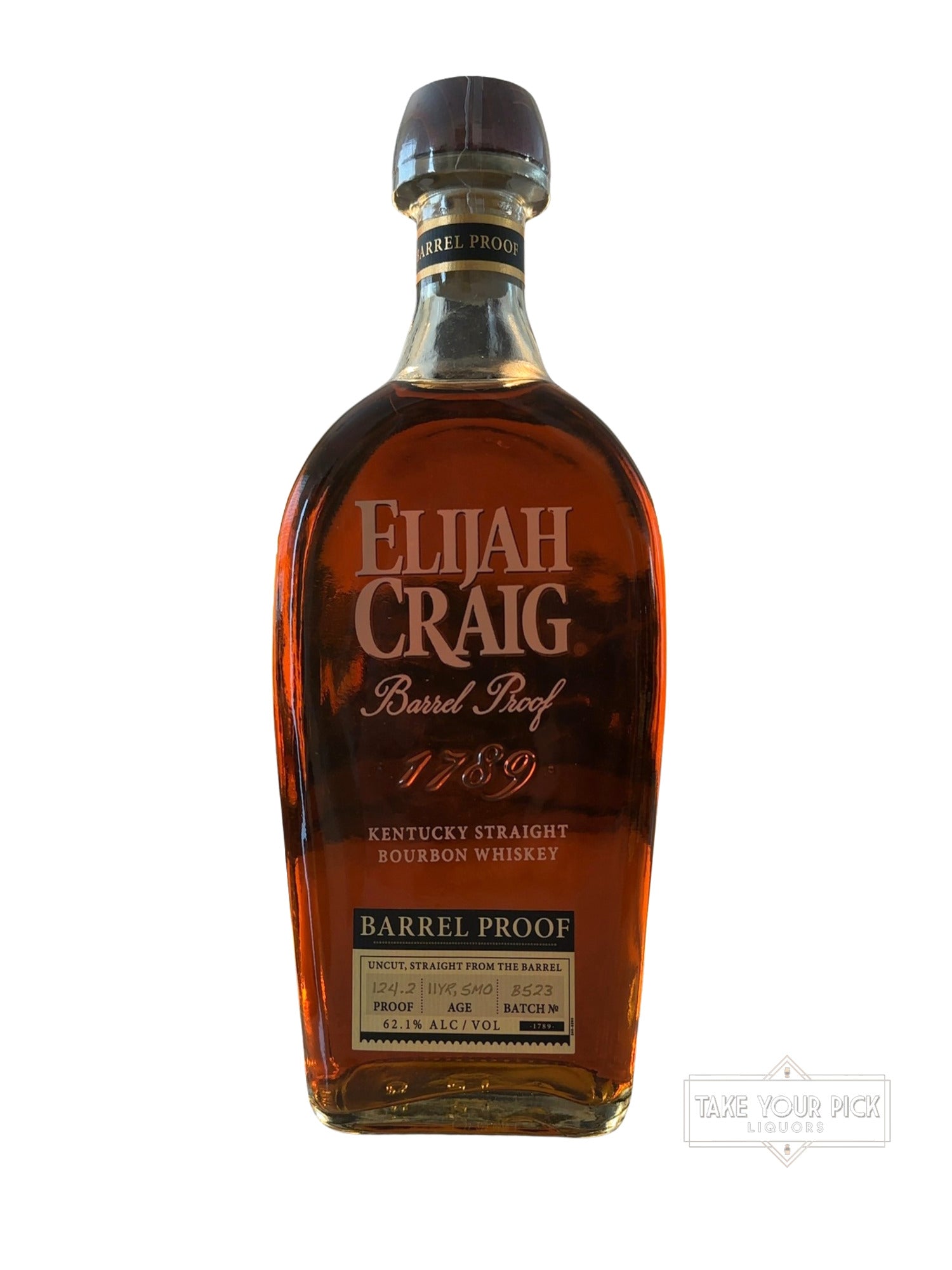 2023 Elijah Craig Barrel Proof 124.2 Proof 750ml Batch B523