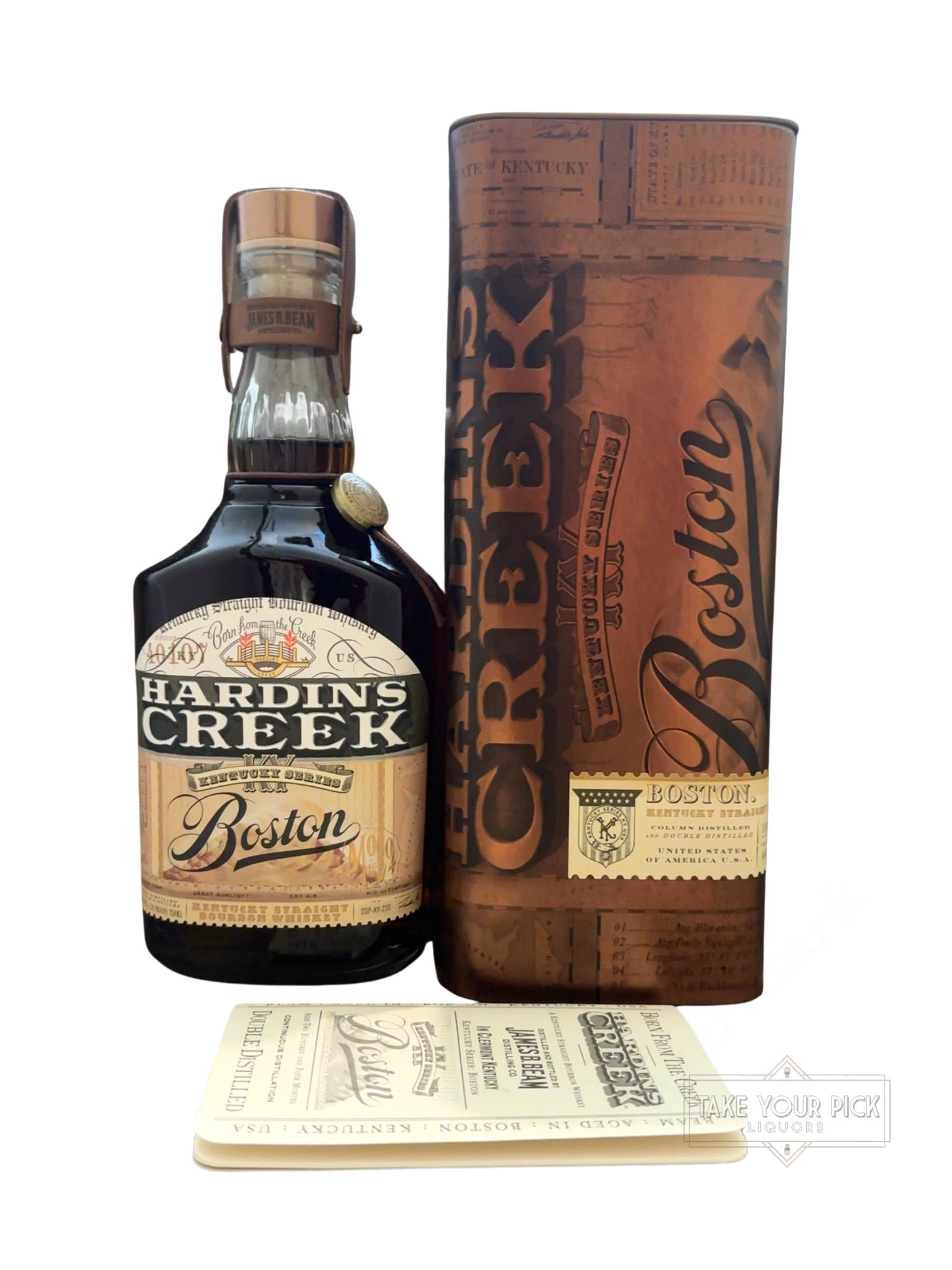 2023 James B. Beam Distilling Co. Hardins Creek Boston 110 Proof