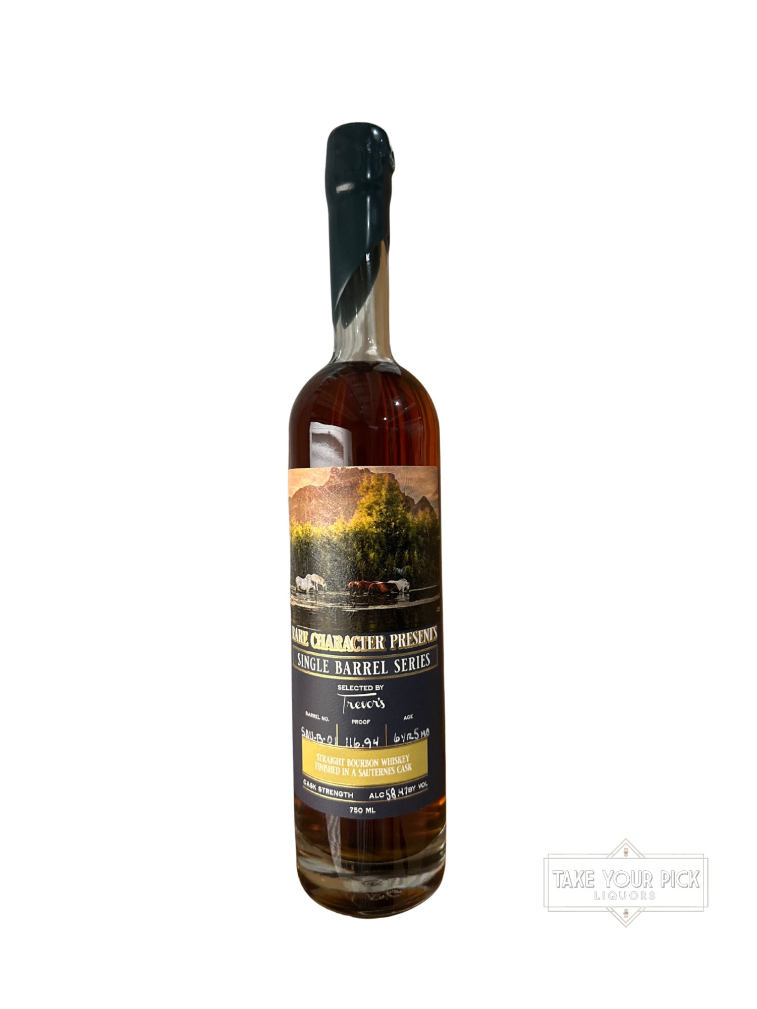 2023 Rare Character Preserves Single Barrel Series Straight Bourbon Whiskey Finished in a Sauternes Cask 116.94 Proof