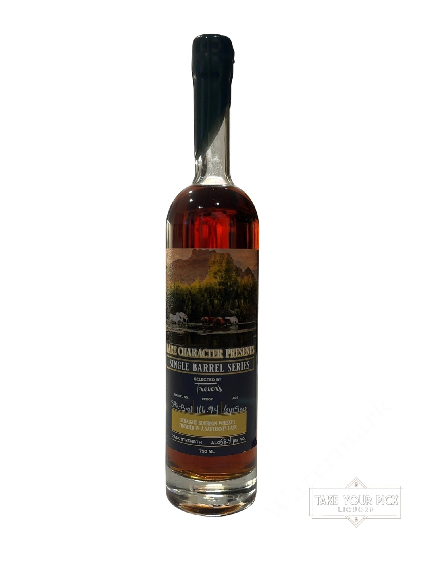 2023 Rare Character Preserves Single Barrel Series Straight Bourbon Whiskey Finished in a Sauternes Cask 116.94 Proof