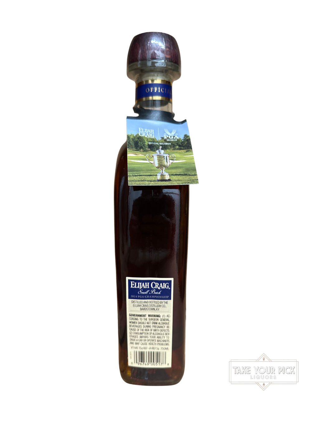 2024 Elijah Craig 2024 PGA Championship Valhalla Elijah Craig Small 94 Proof 750ml