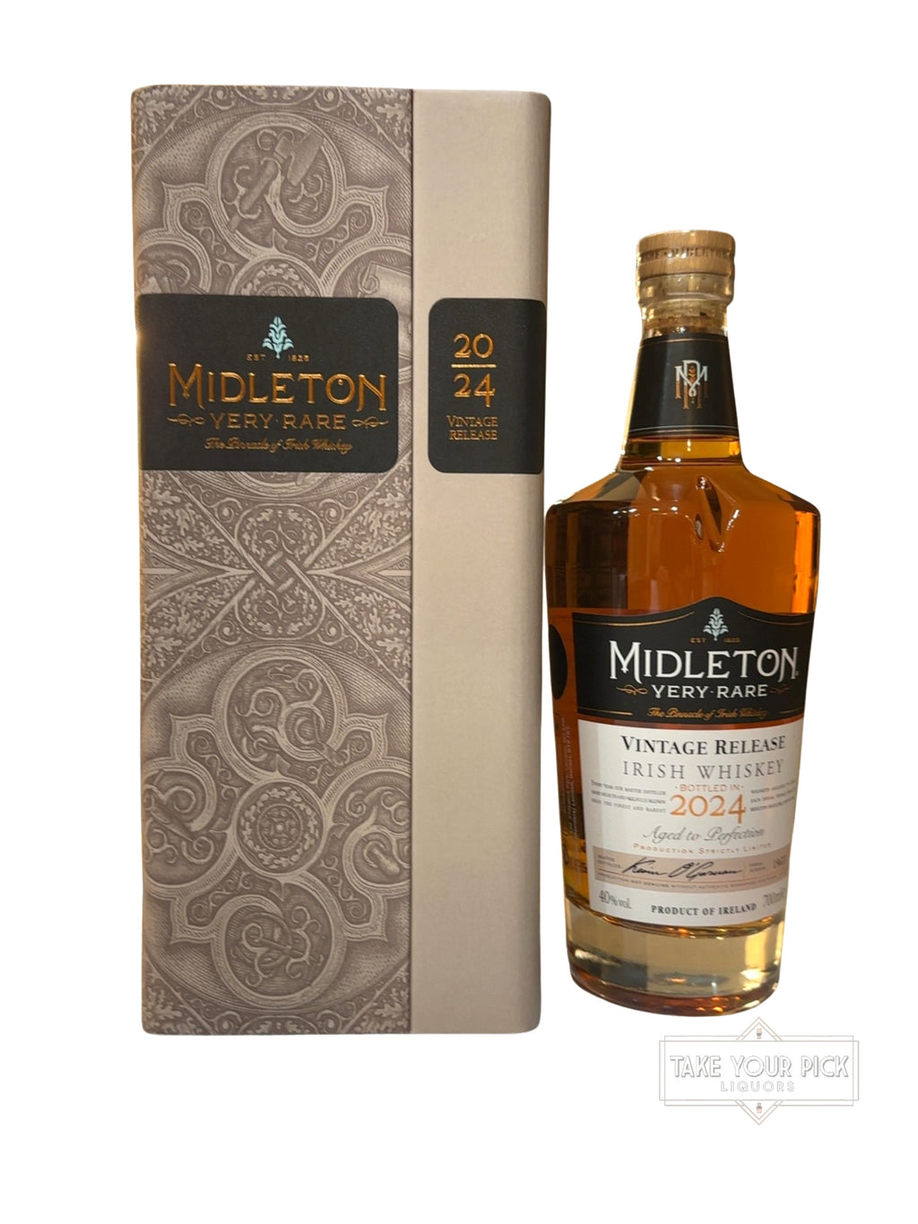 2024 Midleton Very Rare Vintage Release Irish Whiskey 80 Proof 80 Proof 700ml